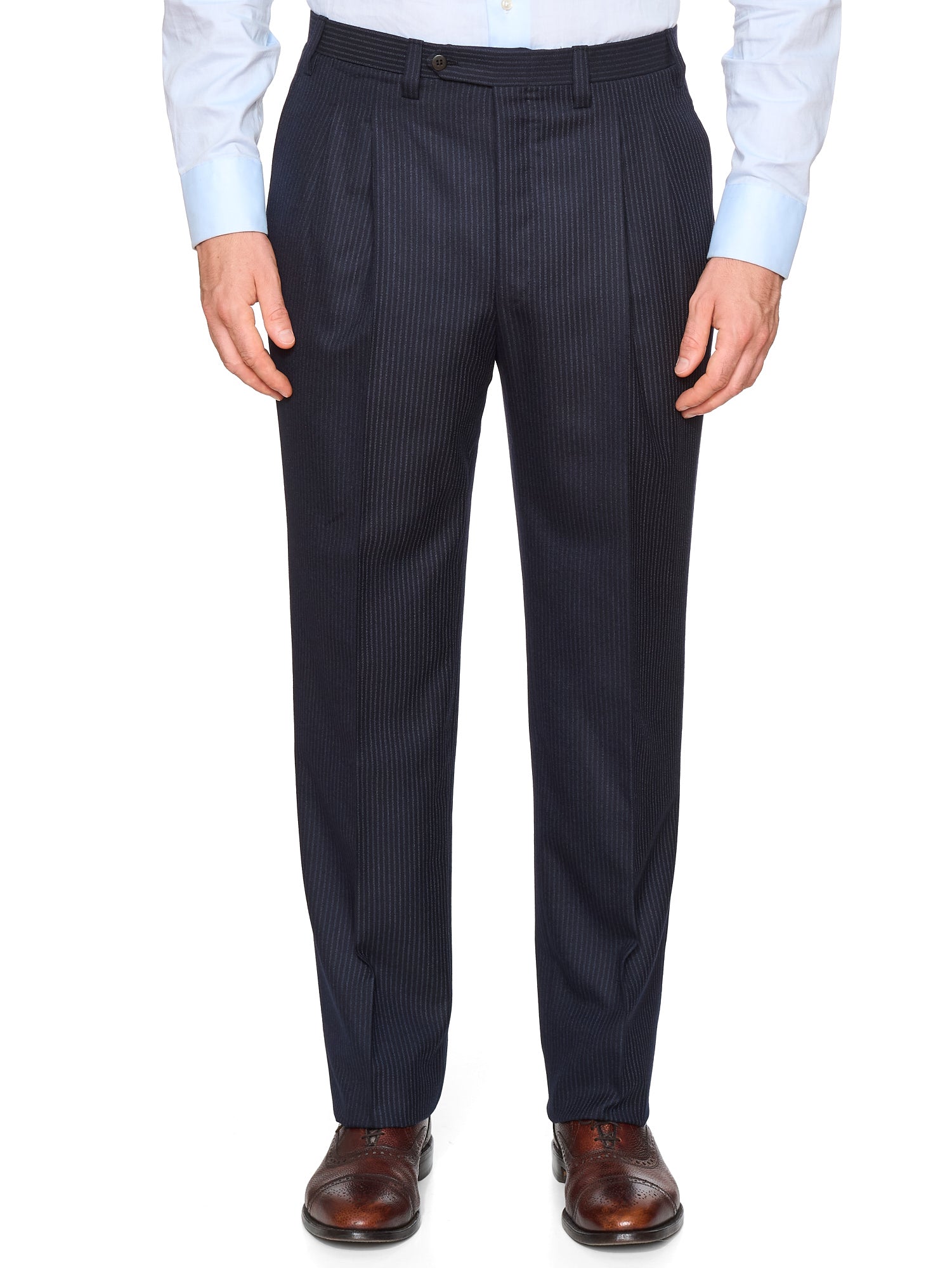 KITON Napoli Handmade Navy Blue Cashmere Suit