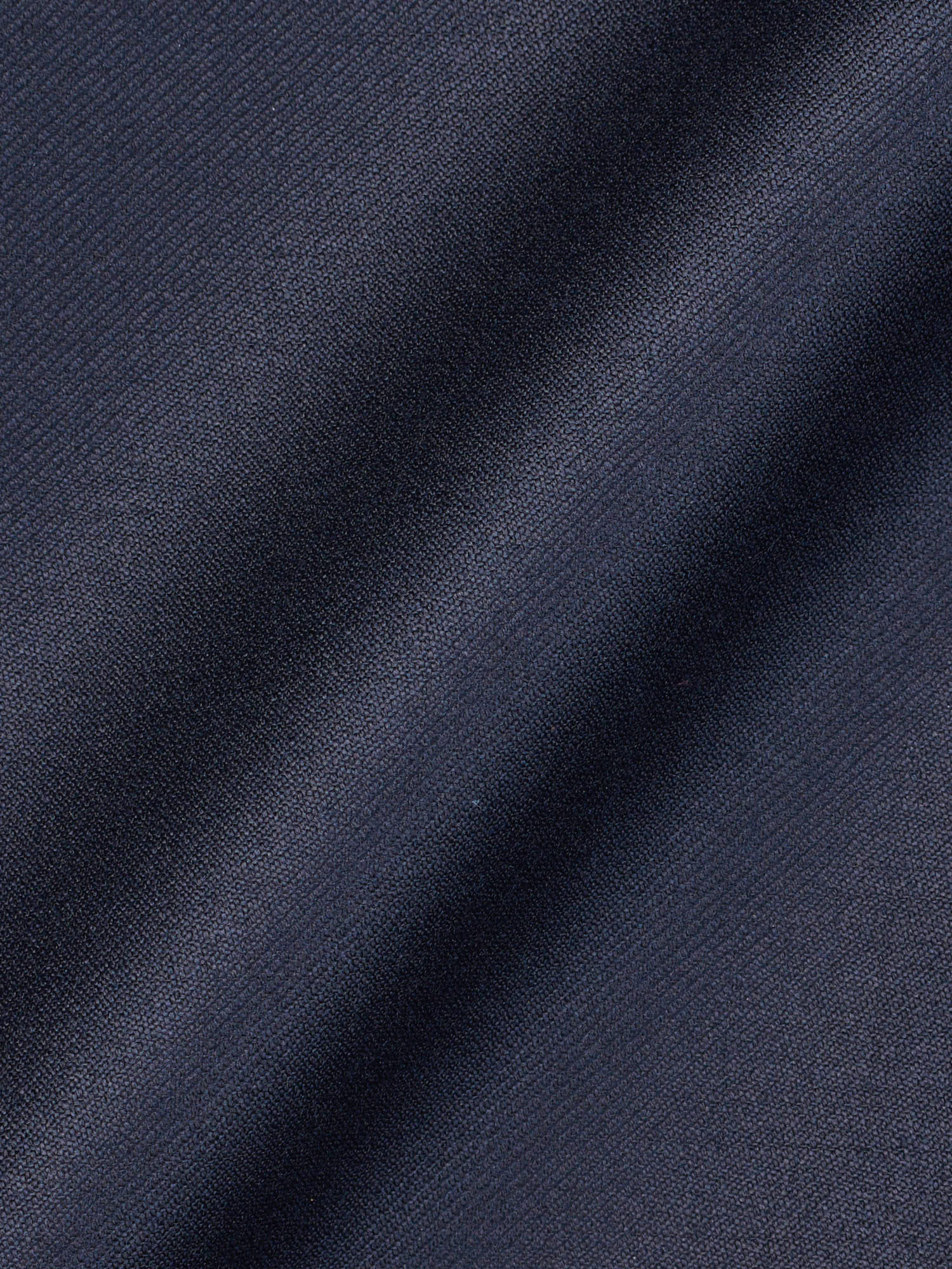 KITON Napoli Handmade Solid Navy Blue Wool Suit