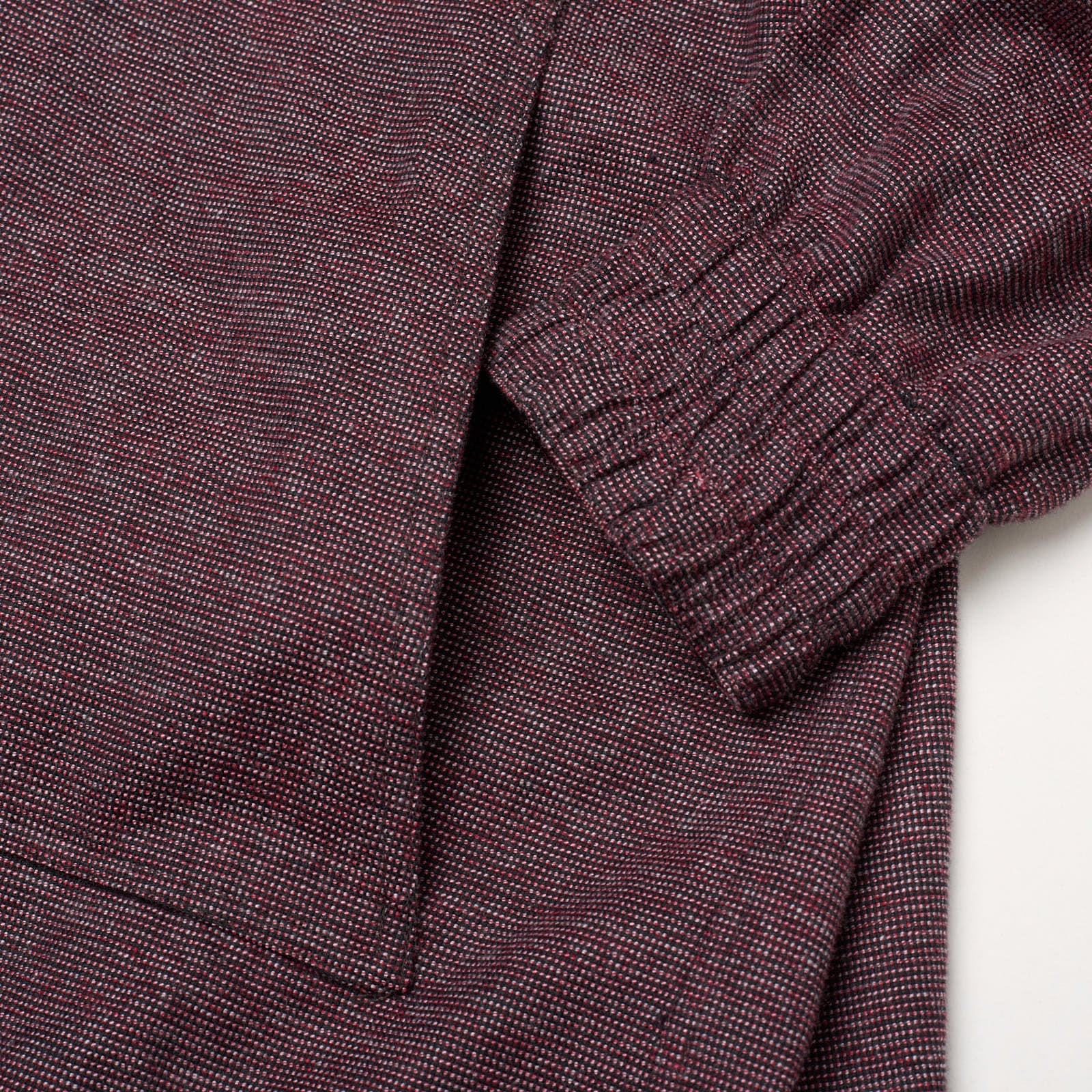 KITON Napoli Maroon Nailhead Cotton Hooded Sweater Hoody EU 46 NEW US 36 S