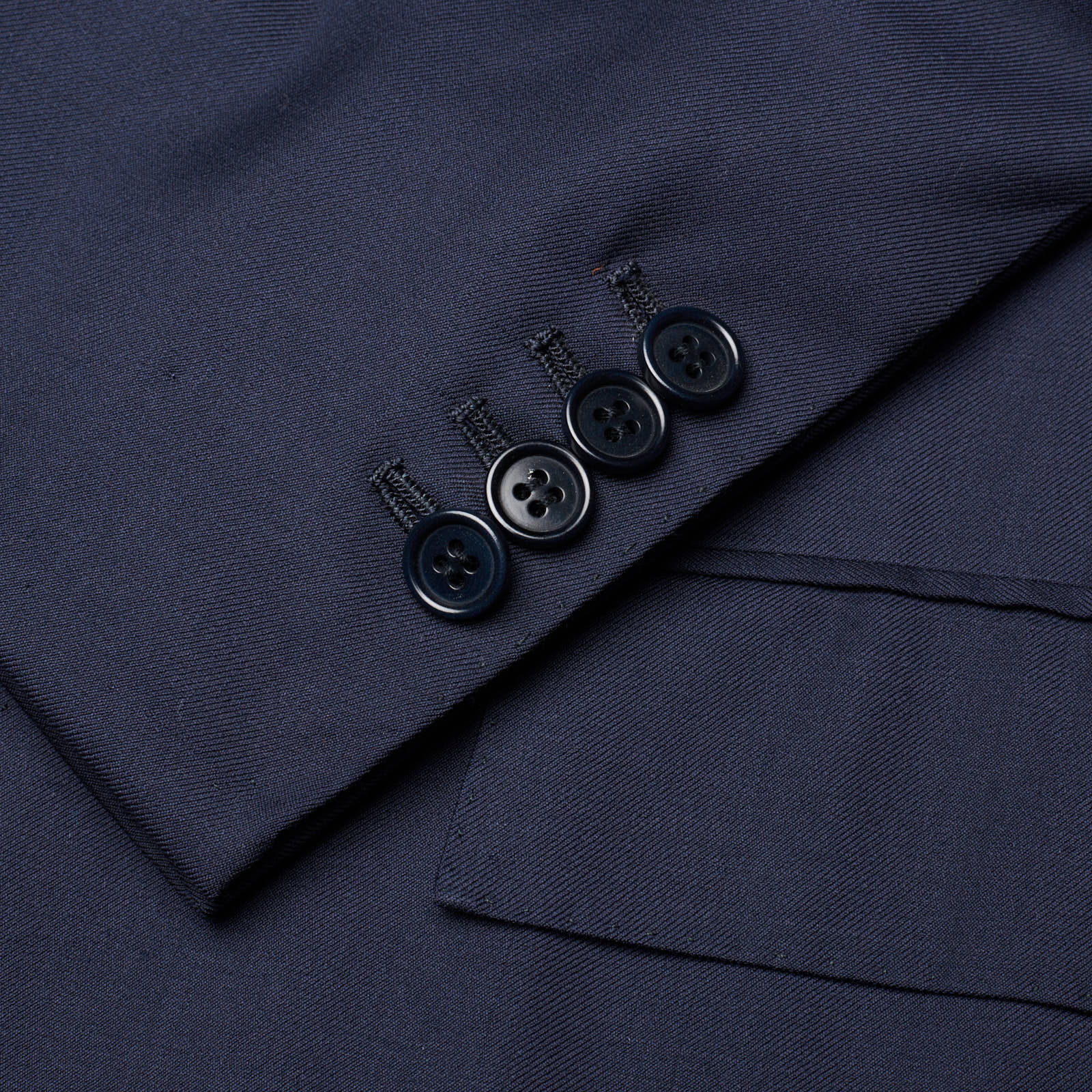 KITON Napoli "Sherwani" Bespoke Blue Stand-up Collar Coat Jacket EU 48 NEW US 38