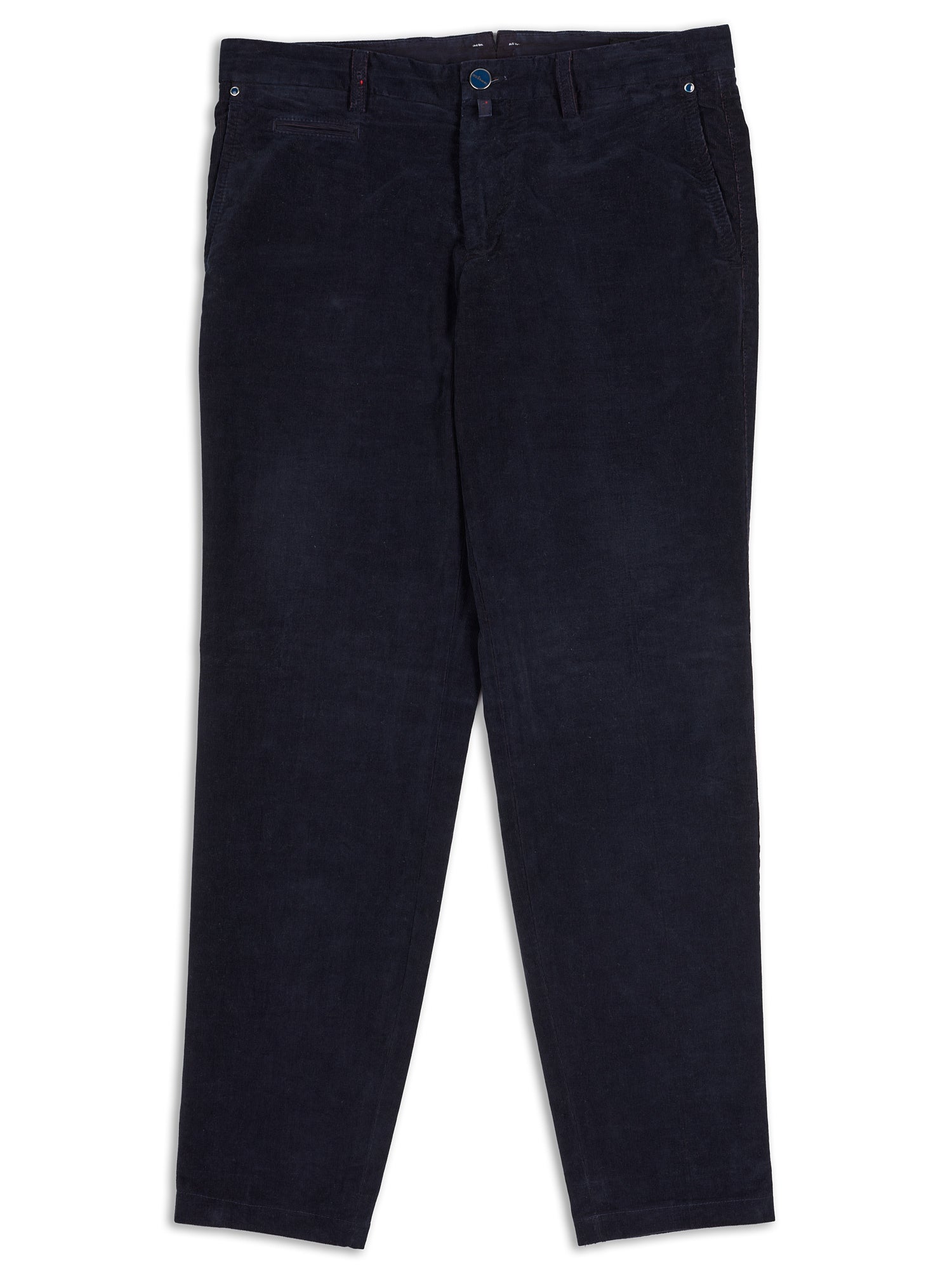 KITON Napoli Navy Blue Corudroy Cotton Slim Fit Chino Pants US 33