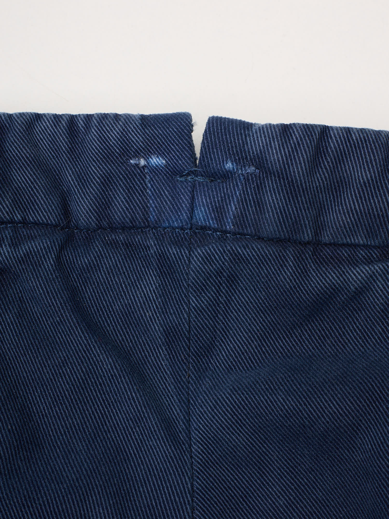 KITON Navy Blue Cotton Slim Fit Chino Pants US 32