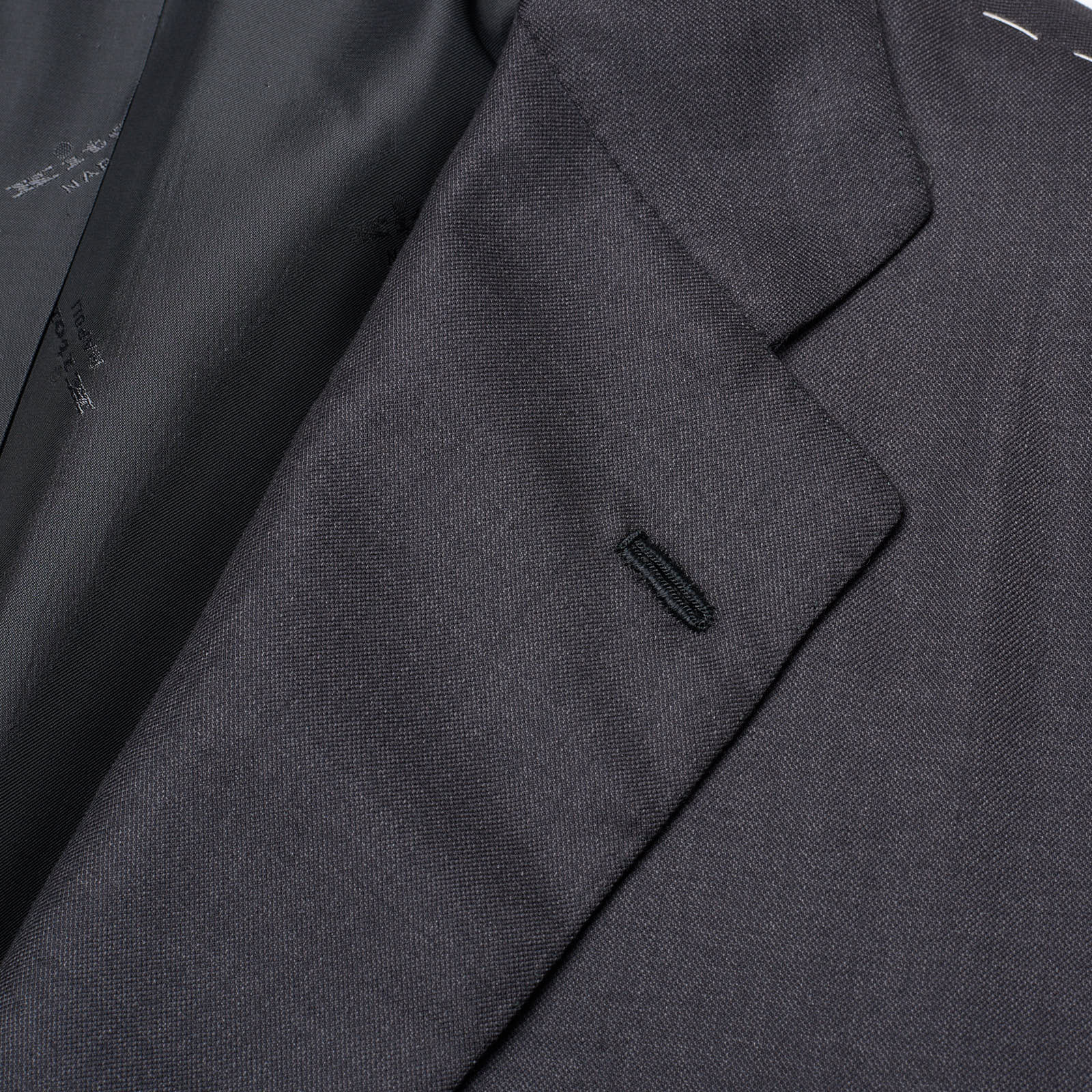 KITON "Diamante Blue" Handmade Gray Super 150's Wool Suit EU 54 NEW US 44