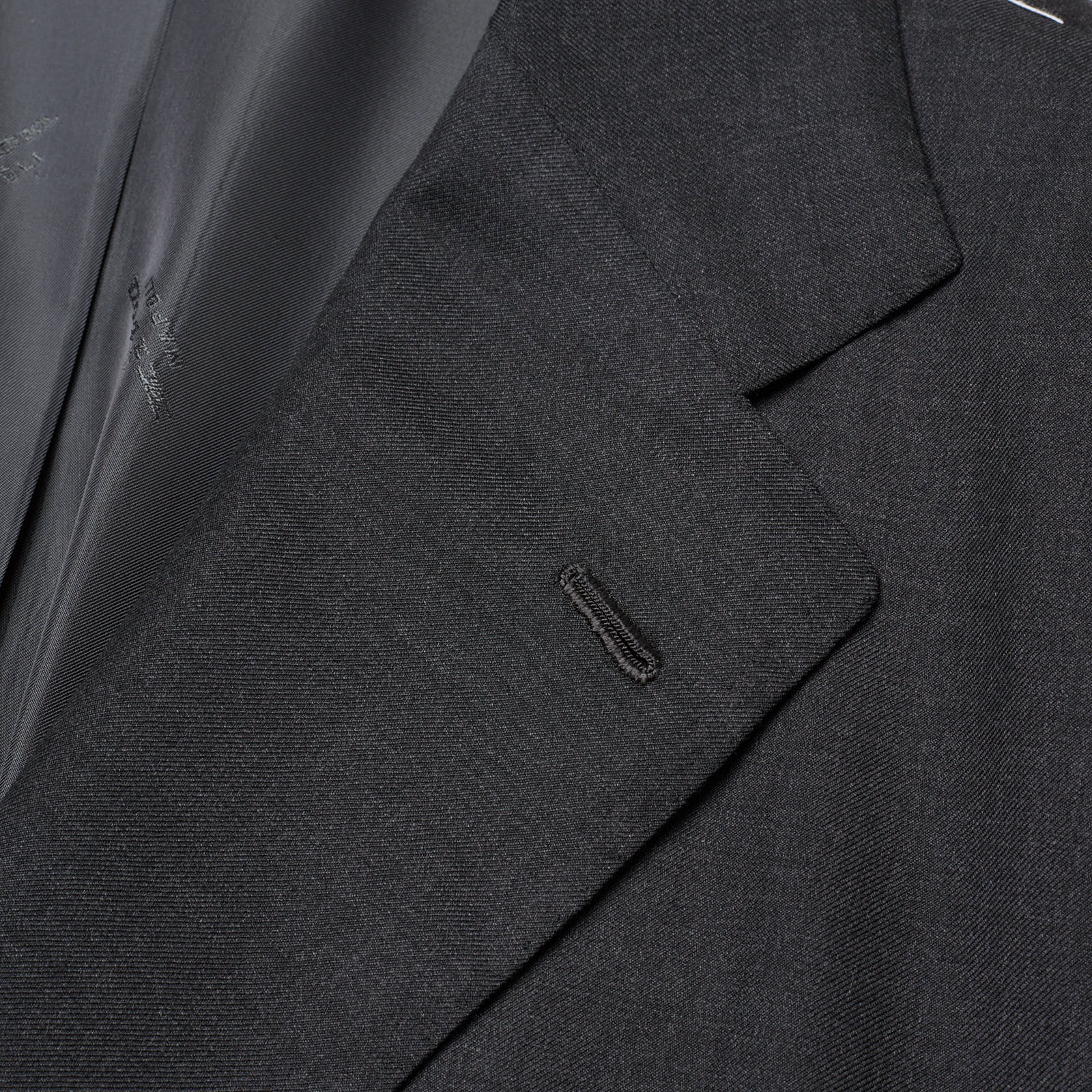 KITON "EVO" for VANNUCCI Handmade Gray Wool Suit US 48 NEW EU 58