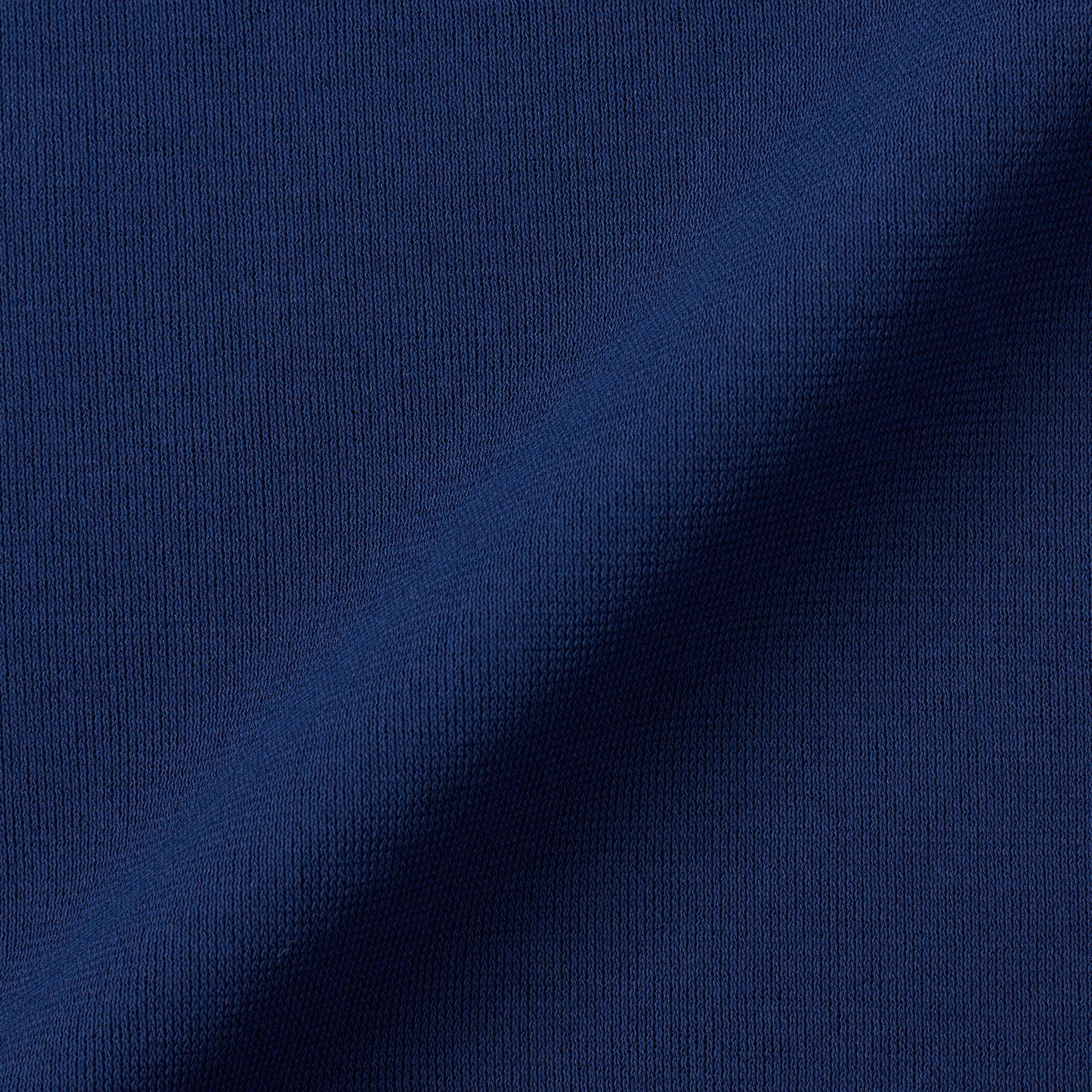 Kiton KIRED "Baciomc" Navy Blue Exclusive Crepe Cotton Short Sleeve T-Shirt Slim 2023 KIRED