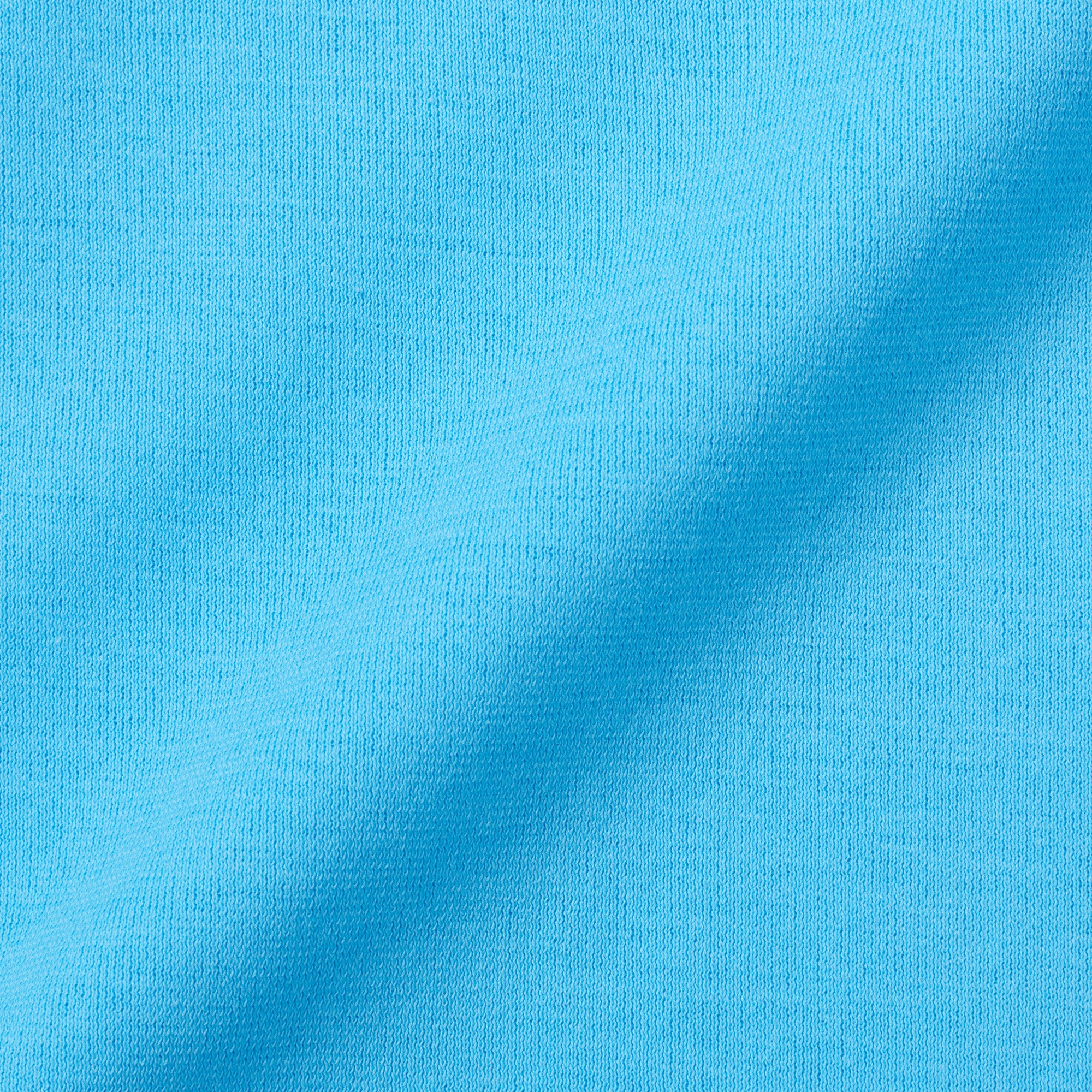 Kiton KIRED "Positano" Light Blue Exclusive Crepe Cotton Short Sleeve Polo Shirt 2023 KIRED