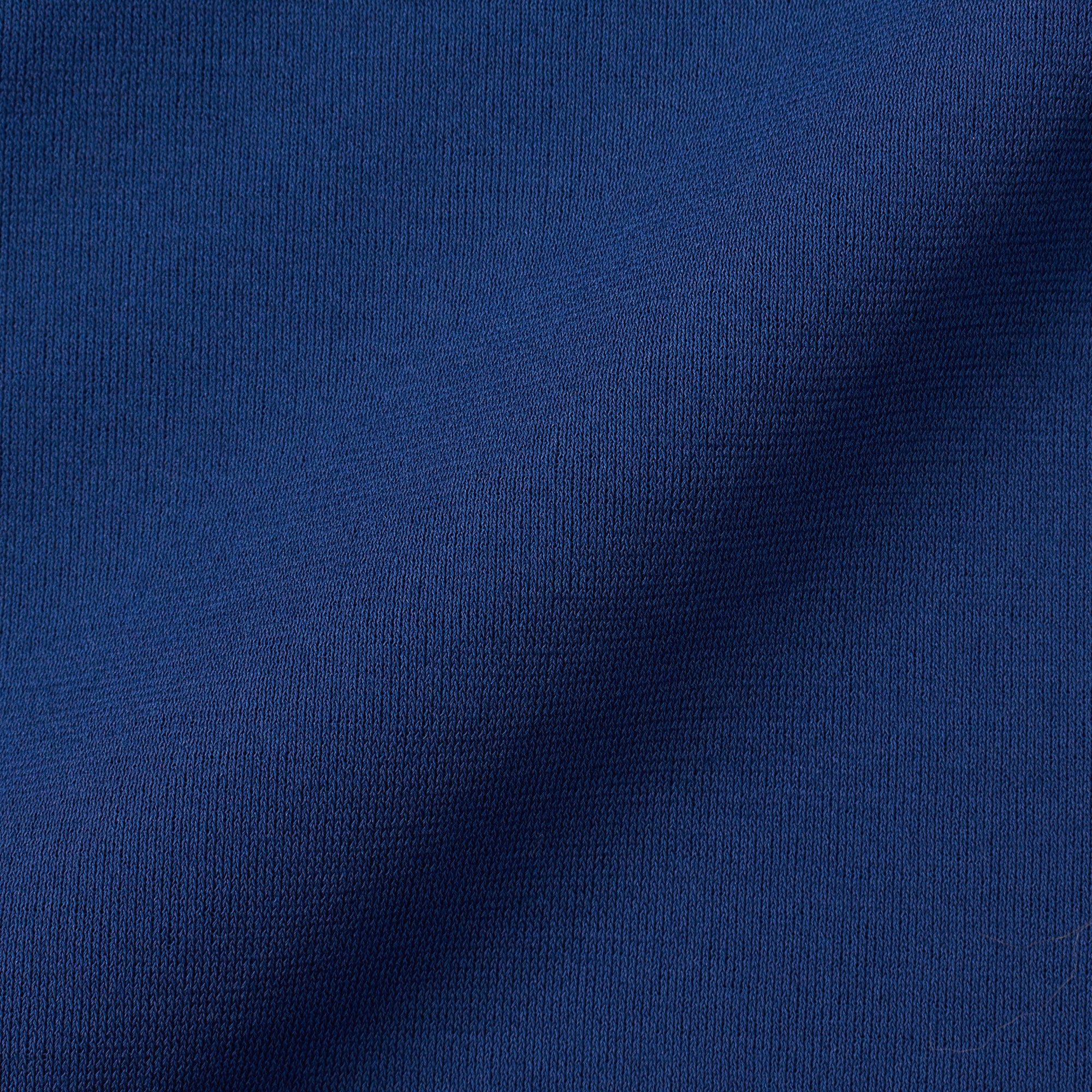 Kiton KIRED "Positano" Royal Blue Exclusive Crepe Cotton Short Sleeve Polo Shirt 2023 KIRED