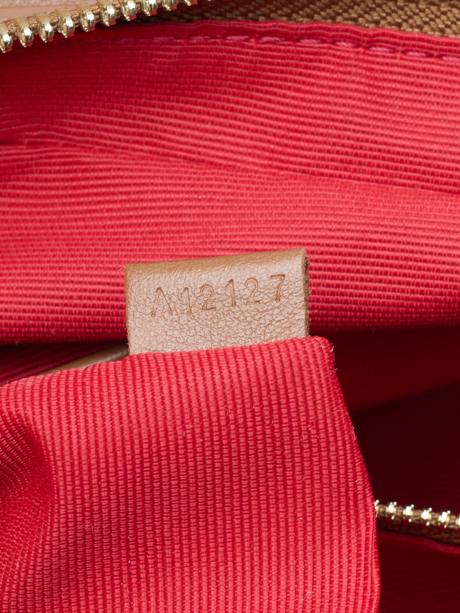 LANCEL PARIS Brown "Cocoon" Broen Leather Handbag Jumbo