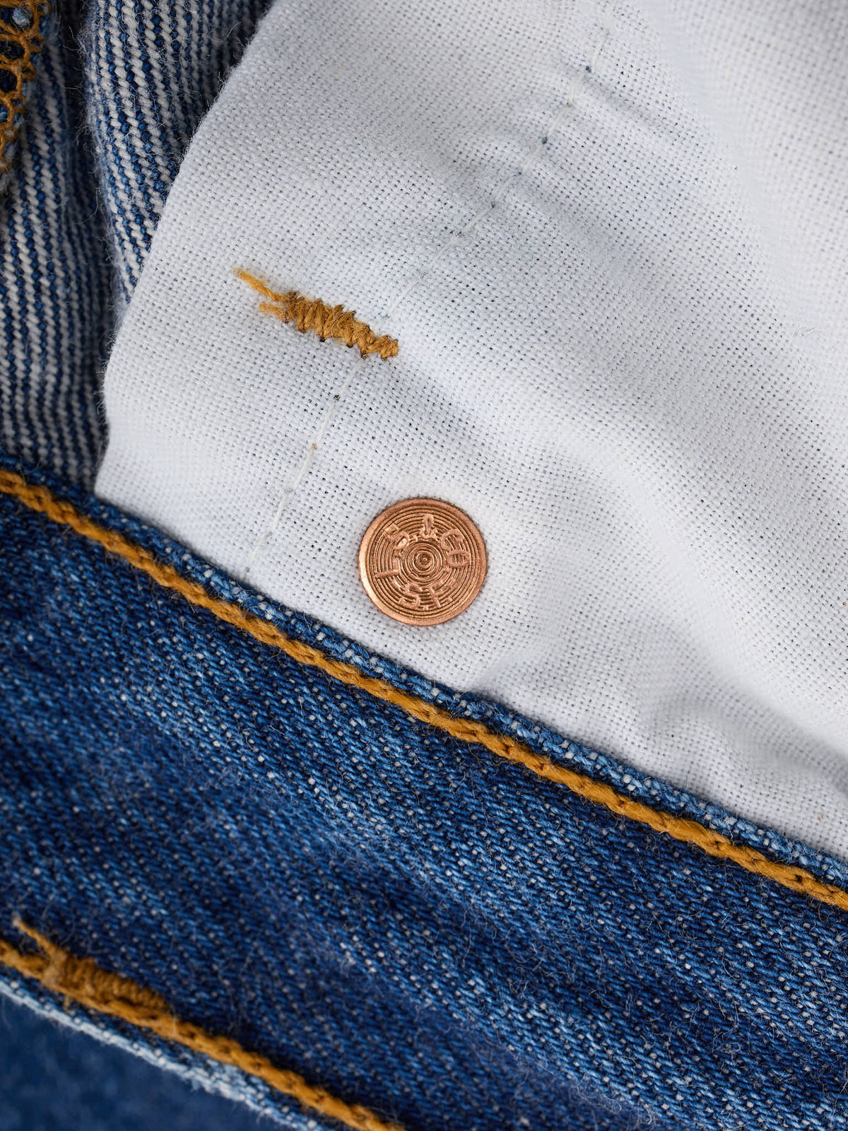 Vintage LEVI'S 501xx Jeans Made in USA 1990's Great Wash 34x30 (33x28)