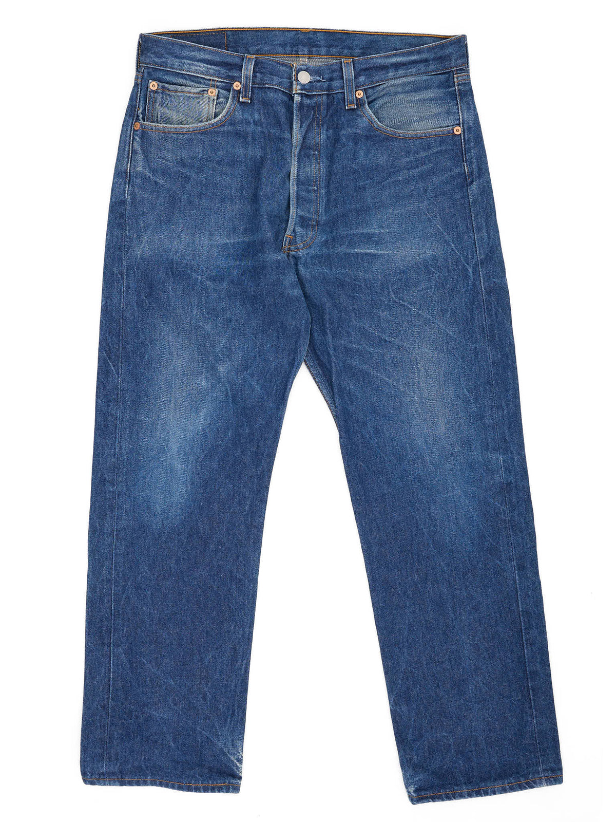 Vintage LEVI'S 501xx Jeans Made in USA 1990's Great Wash 34x30 (33x28)