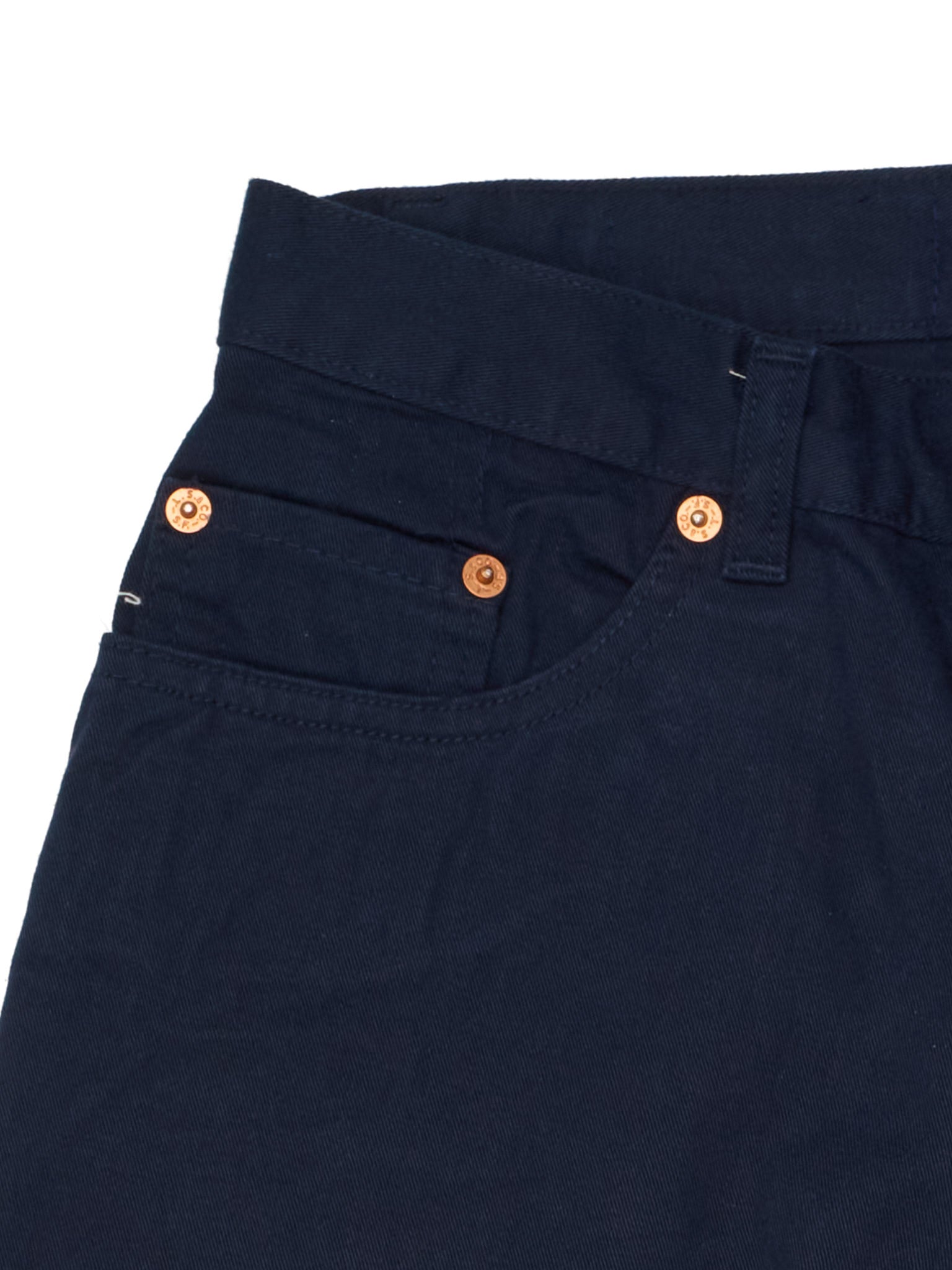 Vintage LEVI'S 501 Navy Blue Cotton Twill Jeans Made in USA NOS