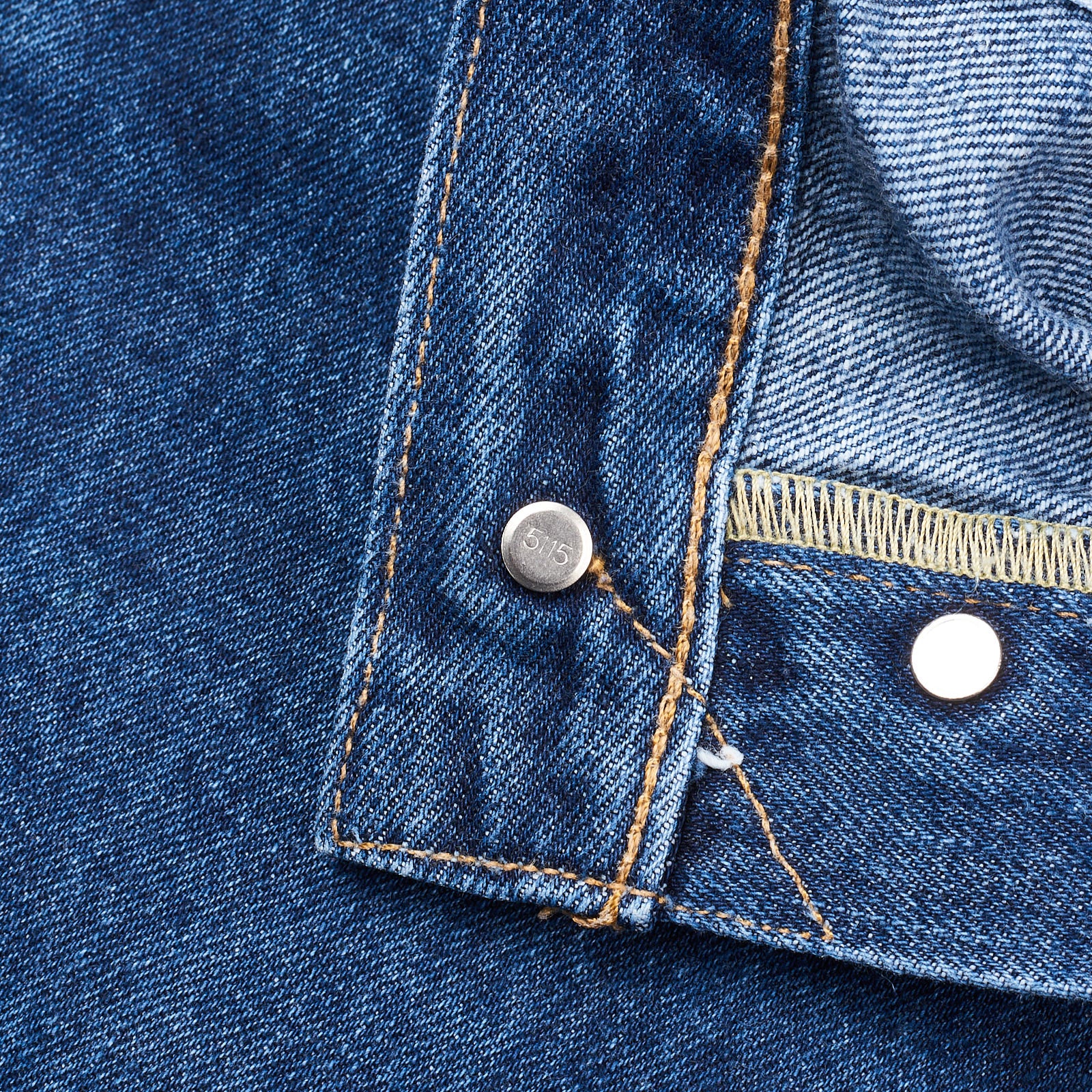 LEVI'S Premium 501 Original Fit Big E Made in USA Blue Rinse Denim Jeans W36 L34 LEVI'S