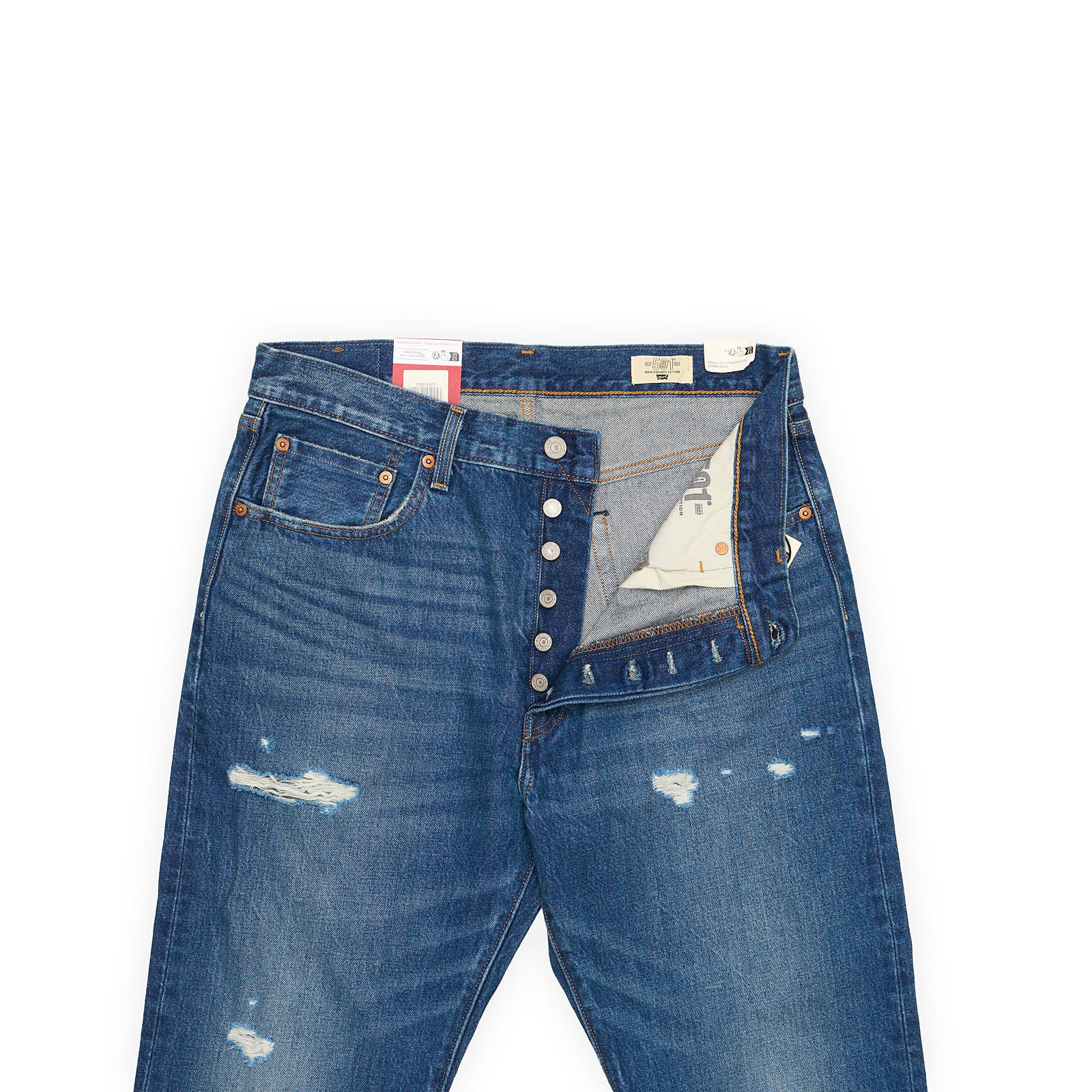 LEVI'S Premium 501 Special Ed. 150th Anniversary selvedge Denim Jeans NEW