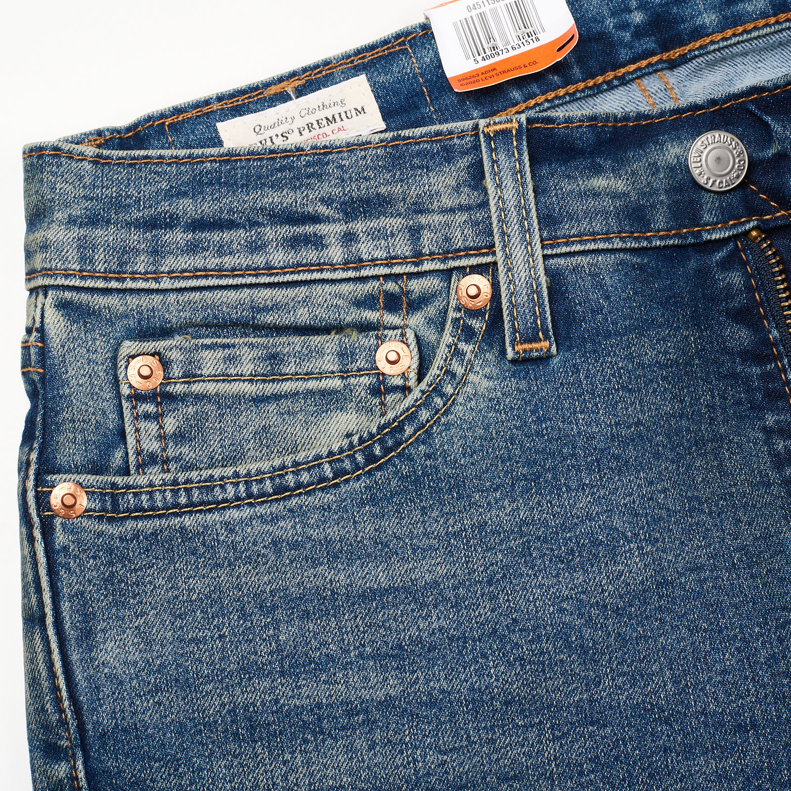 LEVI'S Premium 511 Slim Flex Eco Performance Lyocell Big E Jeans NEW W29 L32