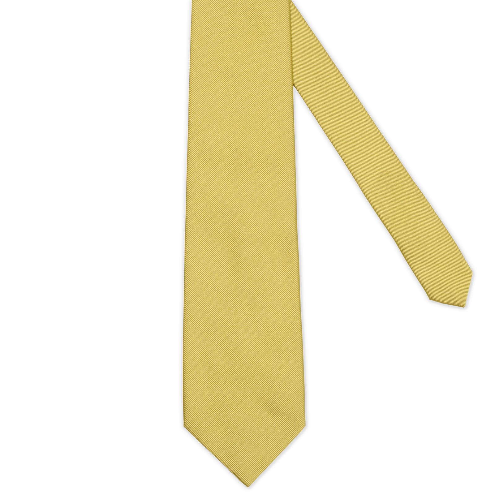 LORD CANEPARI Gold Jacquard Silk Tie NEW