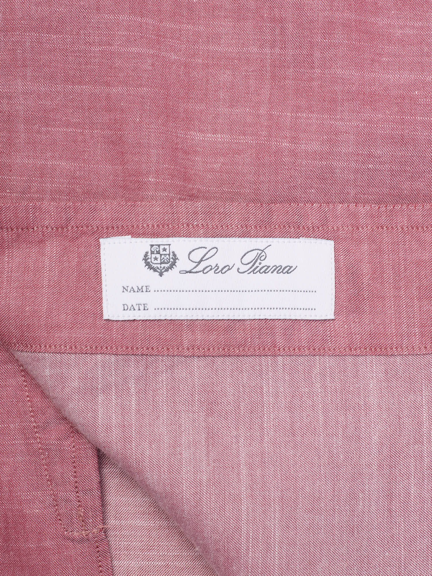 LORO PIANA "André Pad" Handmade Cotton-Cashmere Shirt NEW