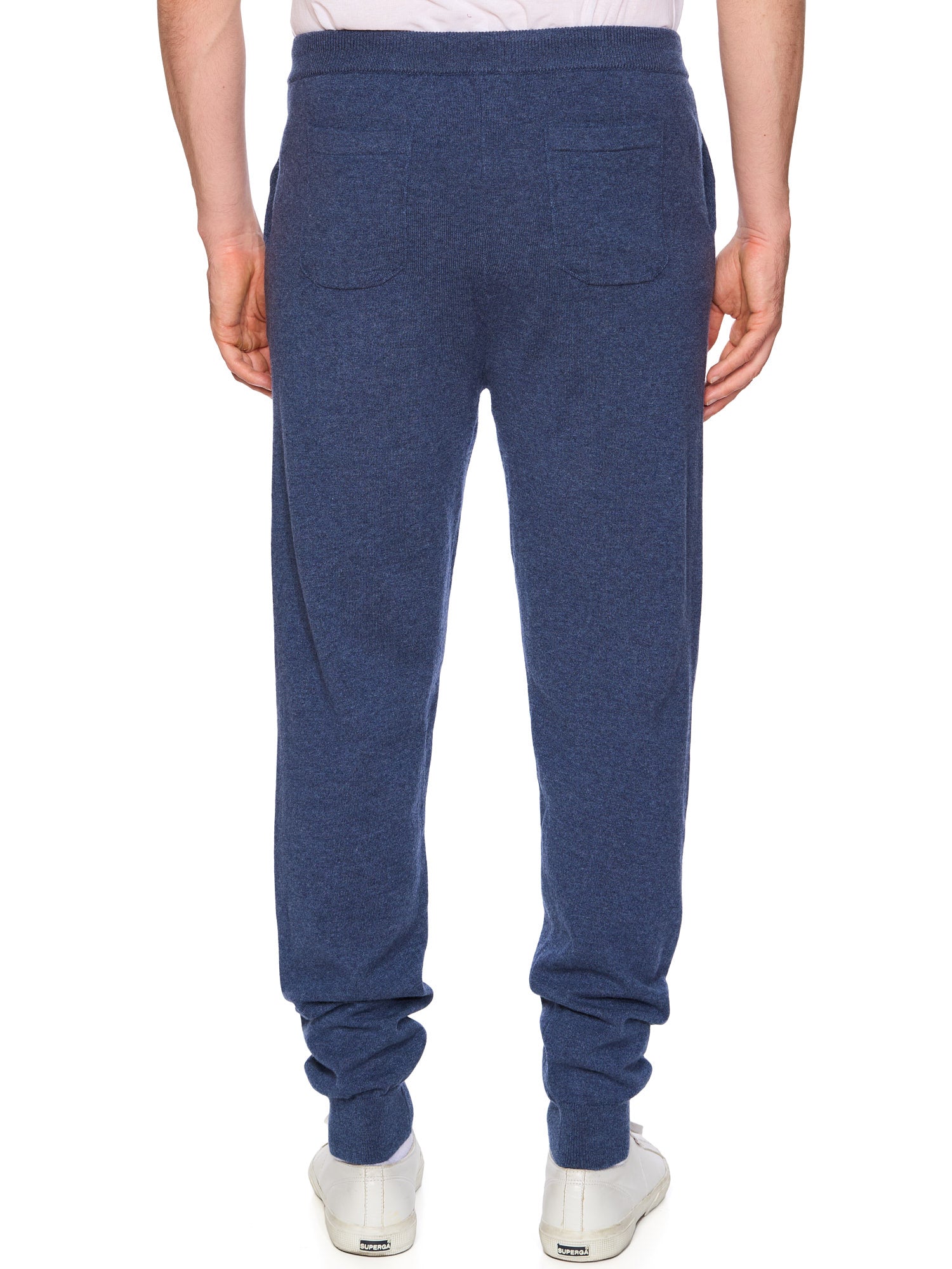 LUCA FALONI Atlantic Blue Cashmere Sweatpants NEW US XL (Slim)