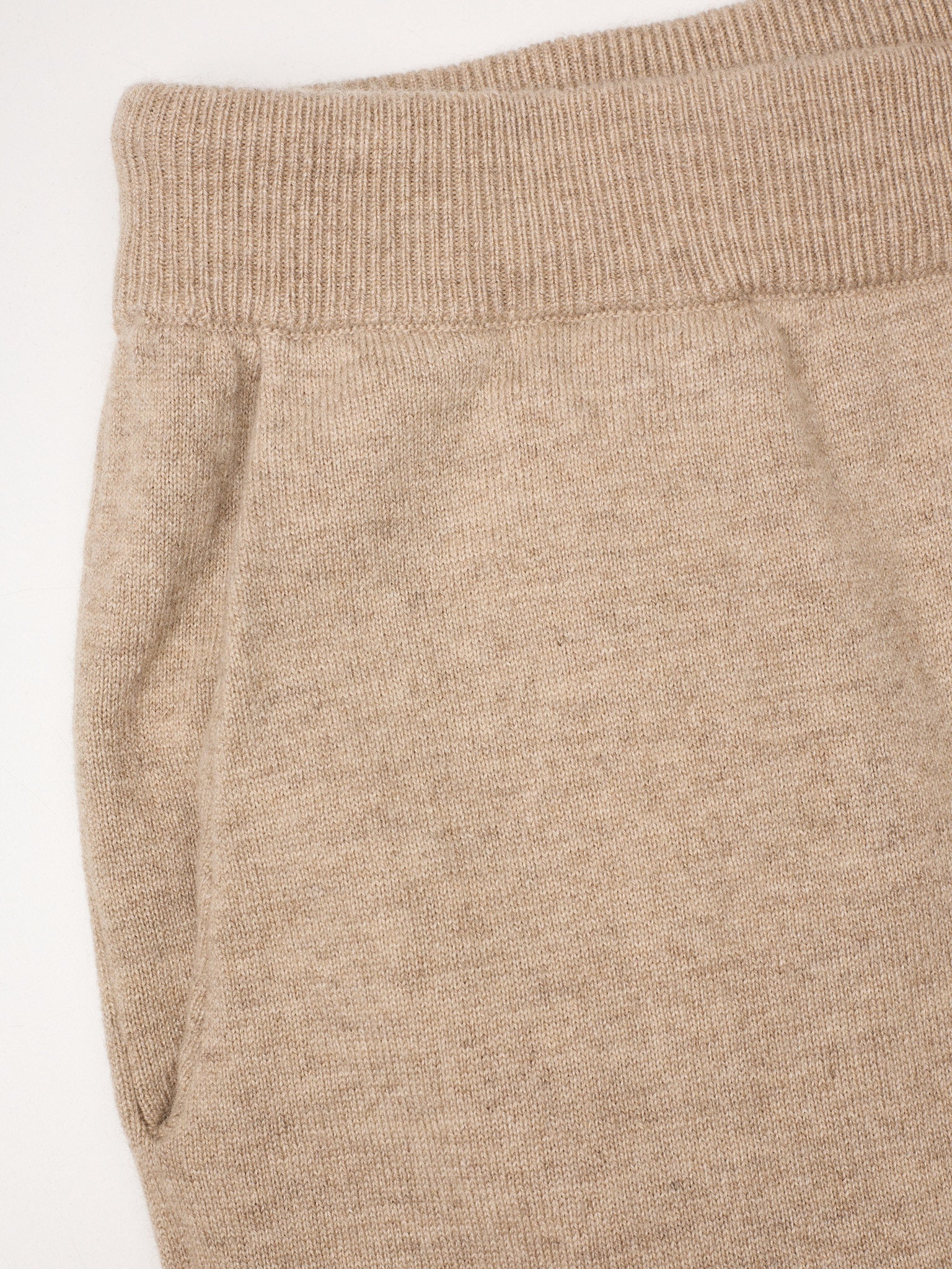 LUCA FALONI Beige Cashmere Sweatpants