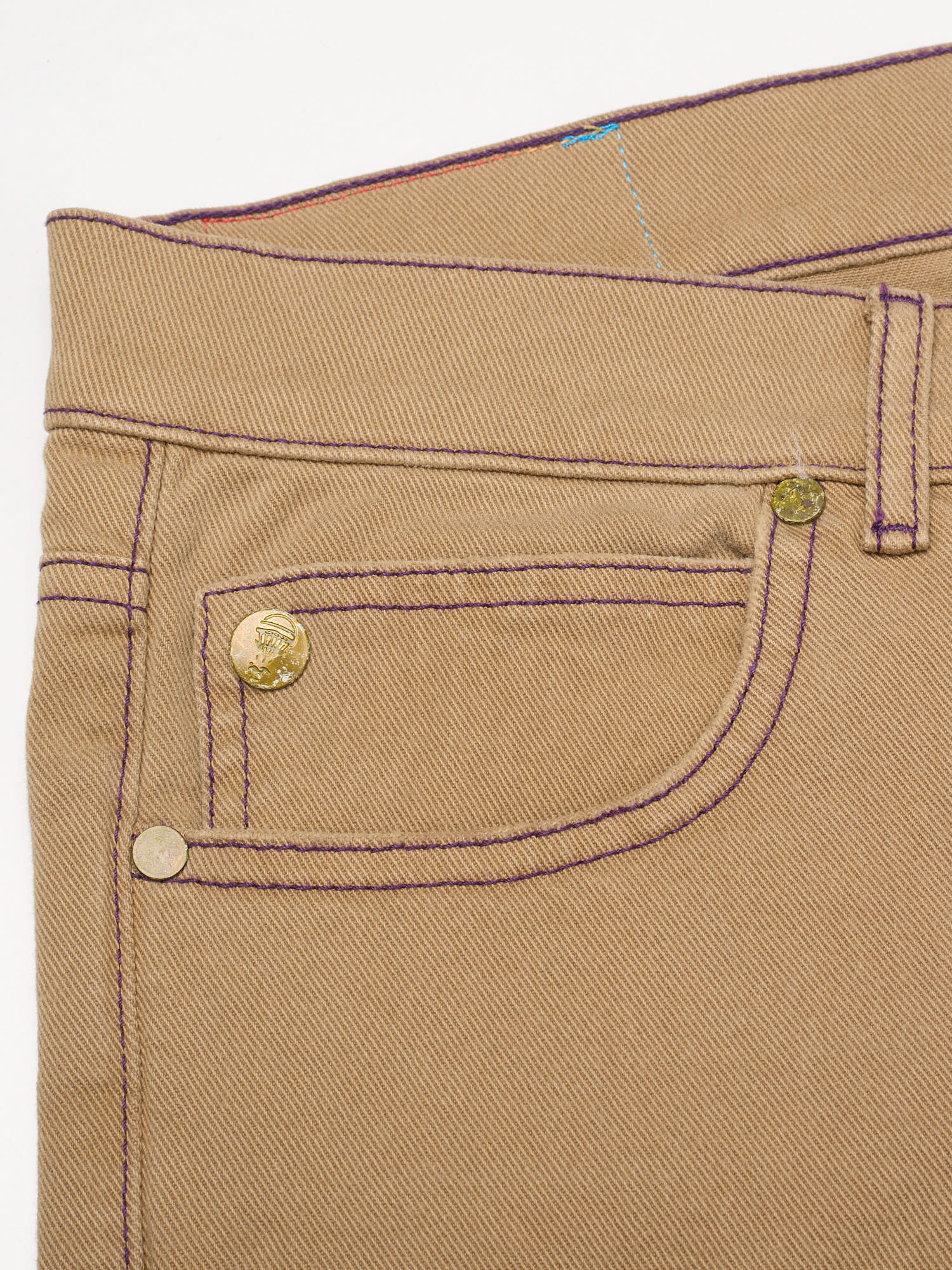 MAISON CLOCHARD Beige "Egret" Skinny Jeans NEW US 29