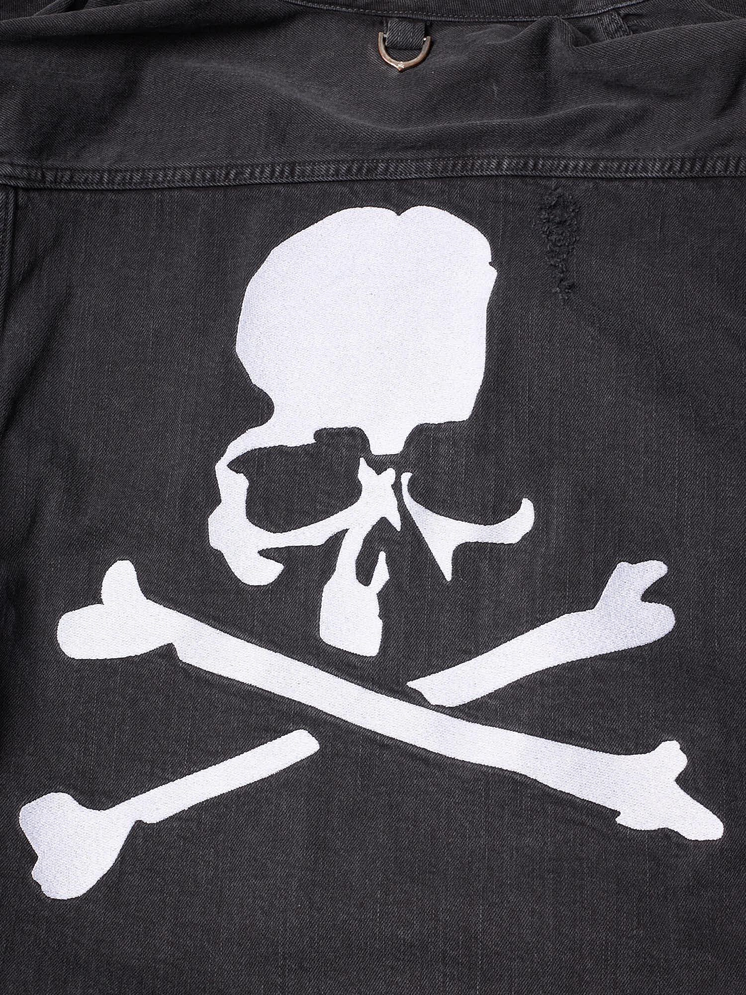 MASTERMIND WORLD Black Denim Trucker Jacket