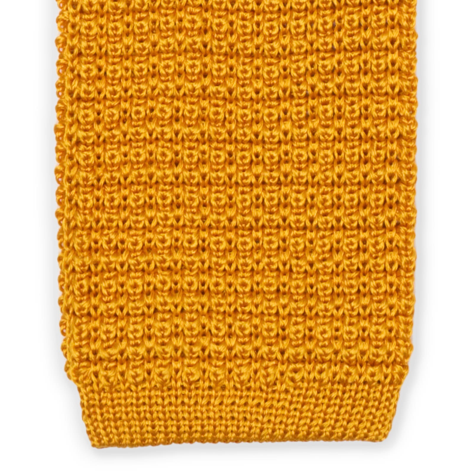 MATTABISCH Orange Silk Knit Tie NEW