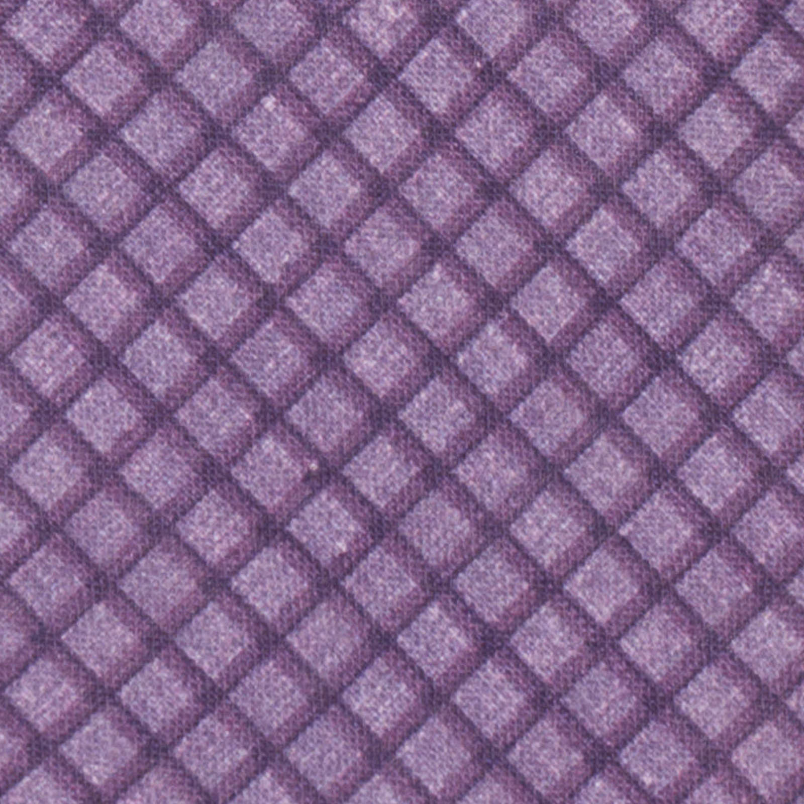 MATTABISCH Purple Plaid Linen Tie NEW