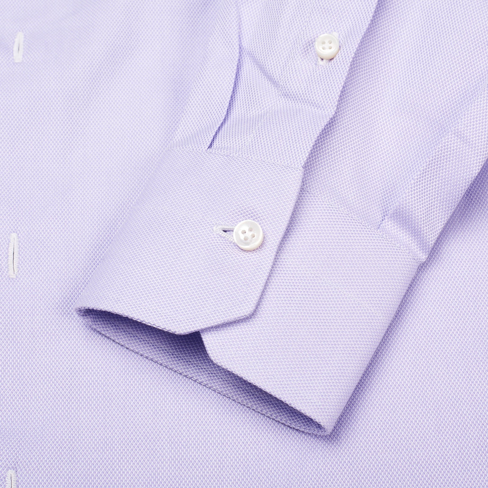 MATTABISCH by Kiton Handmade Purple Dobby Cotton Dress Shirt 39 NEW 15.5 Slim Fit MATTABISCH