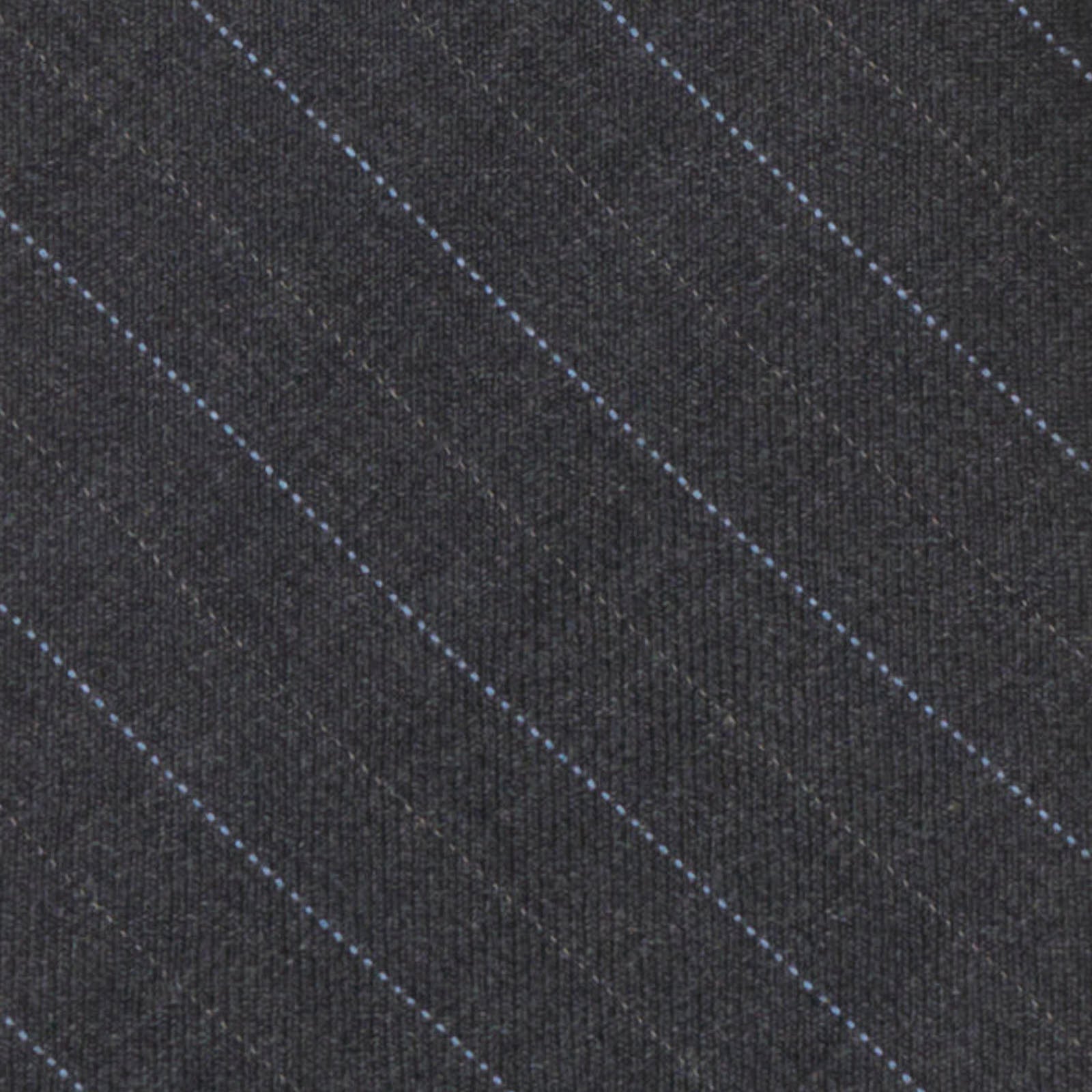 MATTABISCH for VANNUCCI Dark Gray Pinstripe WoolTie NEW
