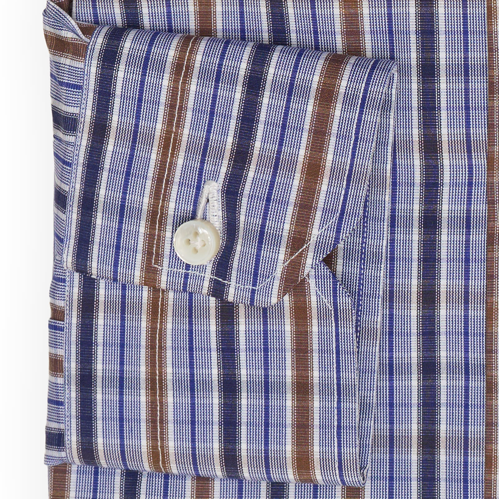 MATTABISCH for VANNUCCI Multicolor Cotton Dress Shirt EU 38 NEW US 15