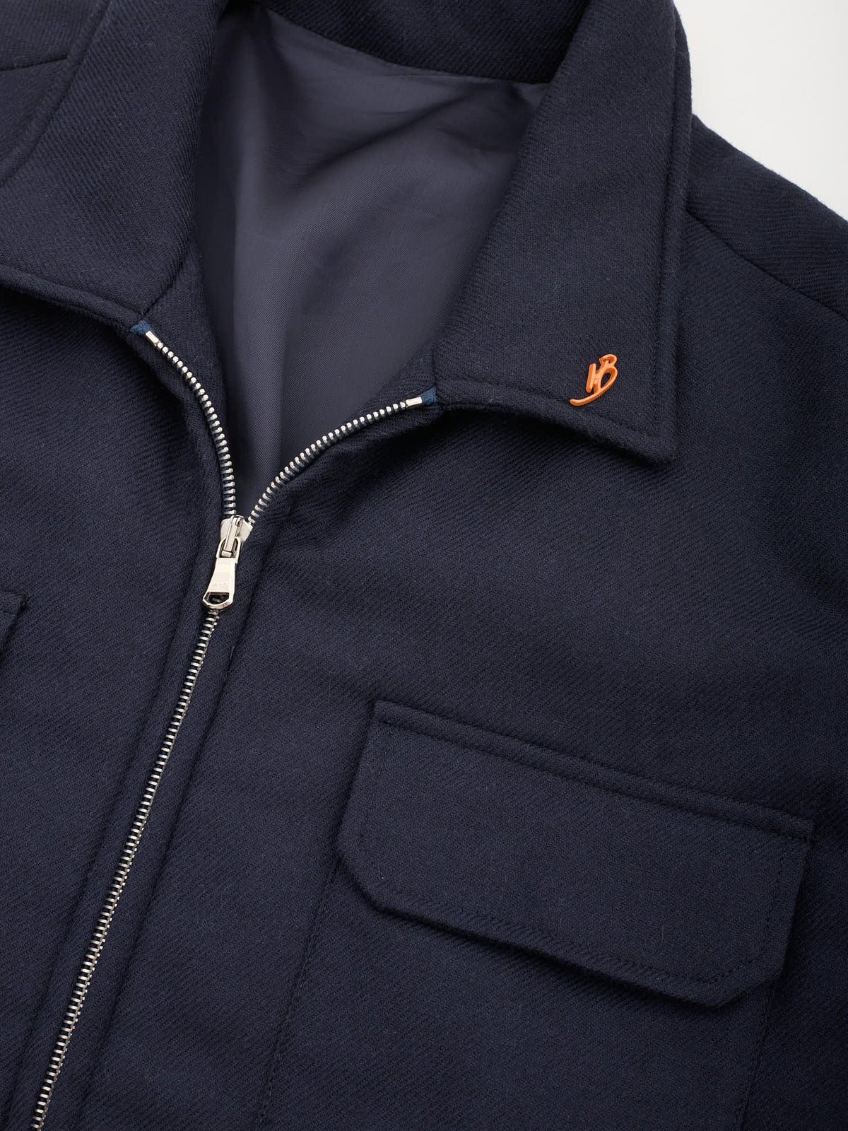 MAURO BLASI Napoli Navy Blue Wool Jacket M NEW 50