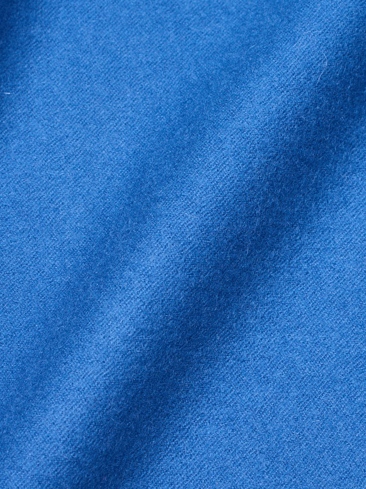 MAURO BLASI Napoli Handmade Blue Wool-Cashmere Jacket