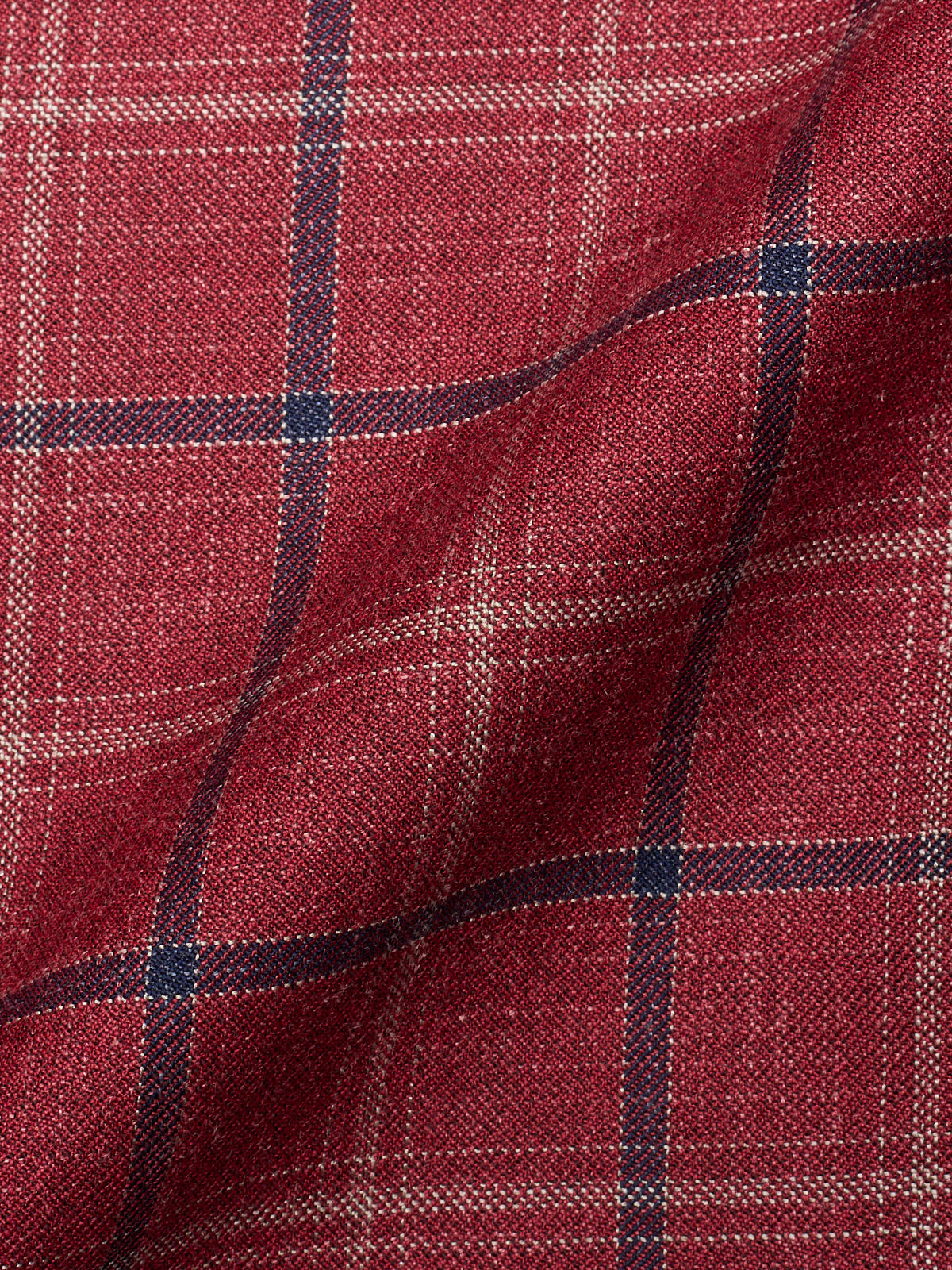 MAURO BLASI Napoli Handmade Plaid Wool Blazer Jacket EU 50 NEW US 40