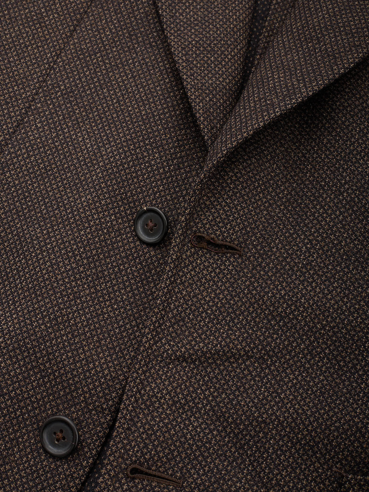 MAX MASSIMO PASINATO Brown Diamond Loro Piana Wool Blazer Jacket NEW