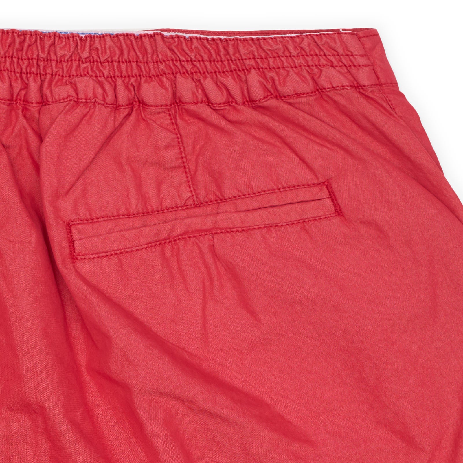 MODFITTERS Red Cotton-Nylon Swim Shorts Trunks NEW S
