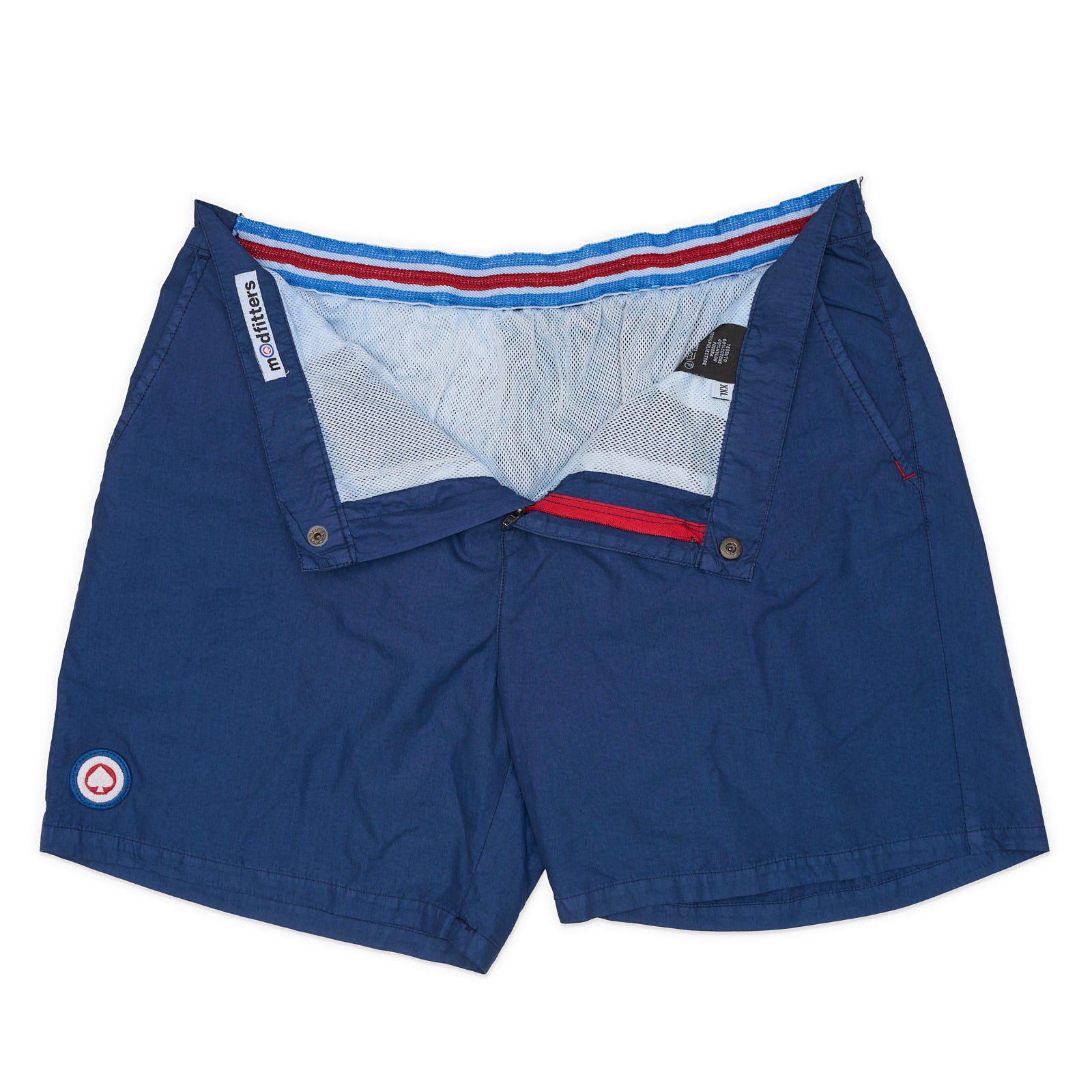 MODFITTERS Navy Blue Swim Shorts Trunks NEW XXL