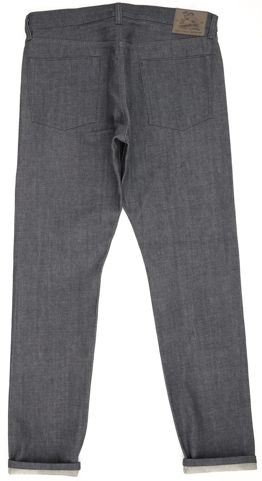 MOMOTARO 0405-70G 14oz Grey Selvedge Denim High Tapered Fit