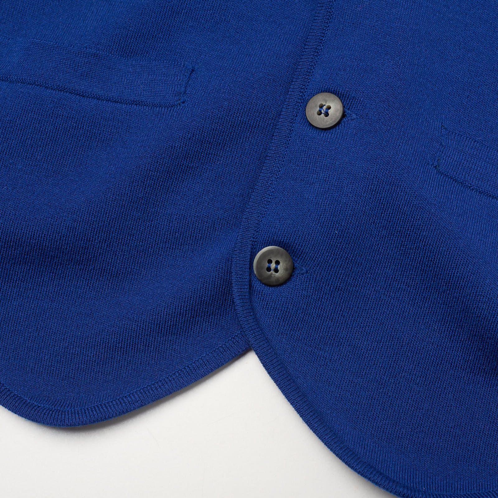 ONES Blue Loro Piana Wool Knit 5 Button Vest Waistcoat EU 50 NEW US M