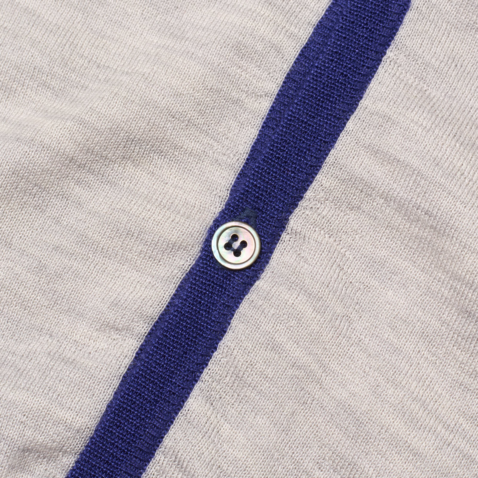 ONES Gray-Blue Loro Piana Cashmere-Silk Knit 6 Button Sweater Vest EU 52 NEW US L