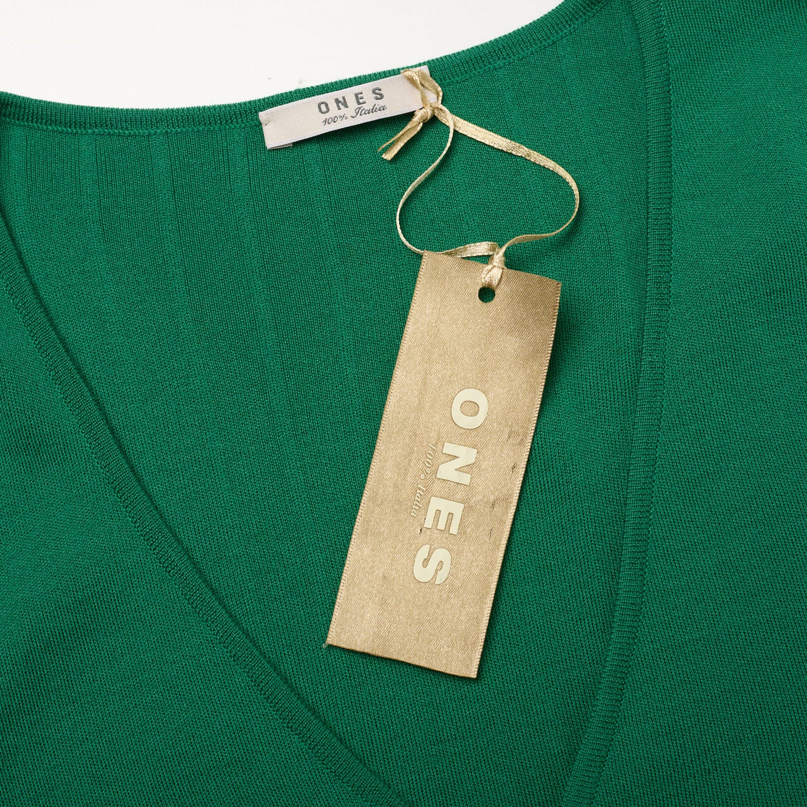 ONES Green Wool Knit 5 Button Vest Waistcoat EU 50 NEW US M