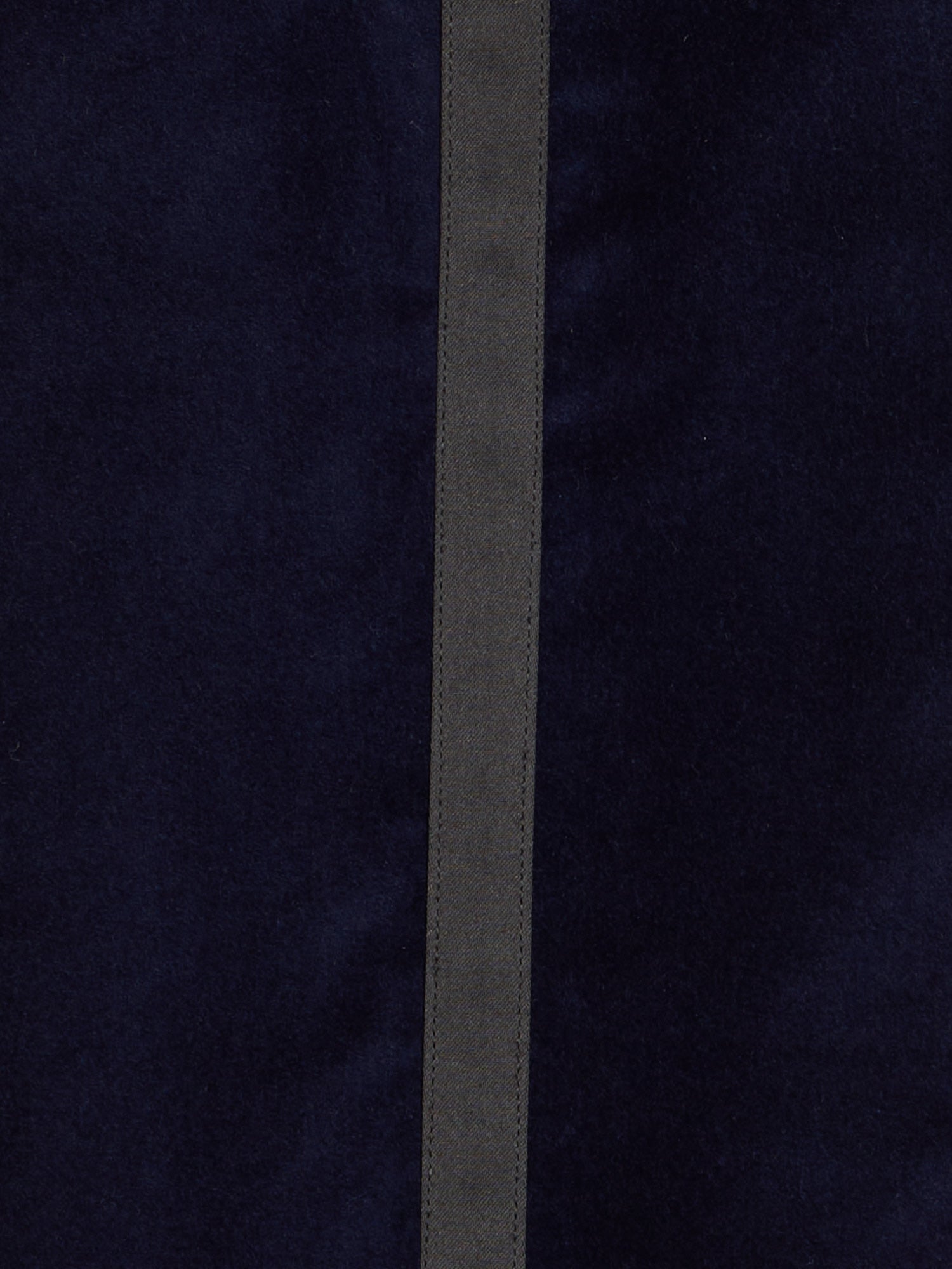 SARTORIA PARTENOPEA Blue Velvet Cotton Tuxedo Dress Pants EU 46 NEW US 30