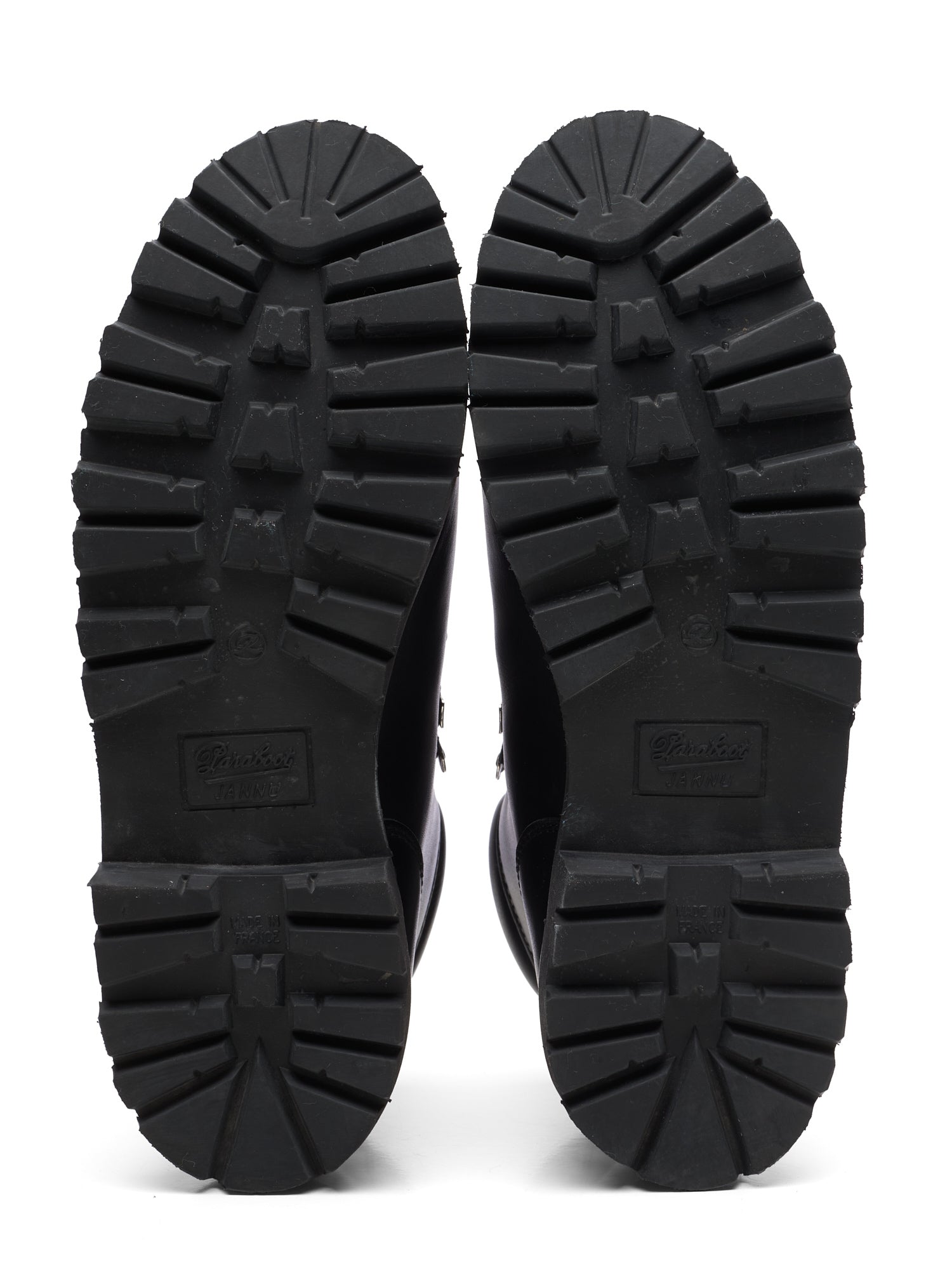 PARABOOT Black "Avoriaz Mouton" Leather Boots US 9 NEW