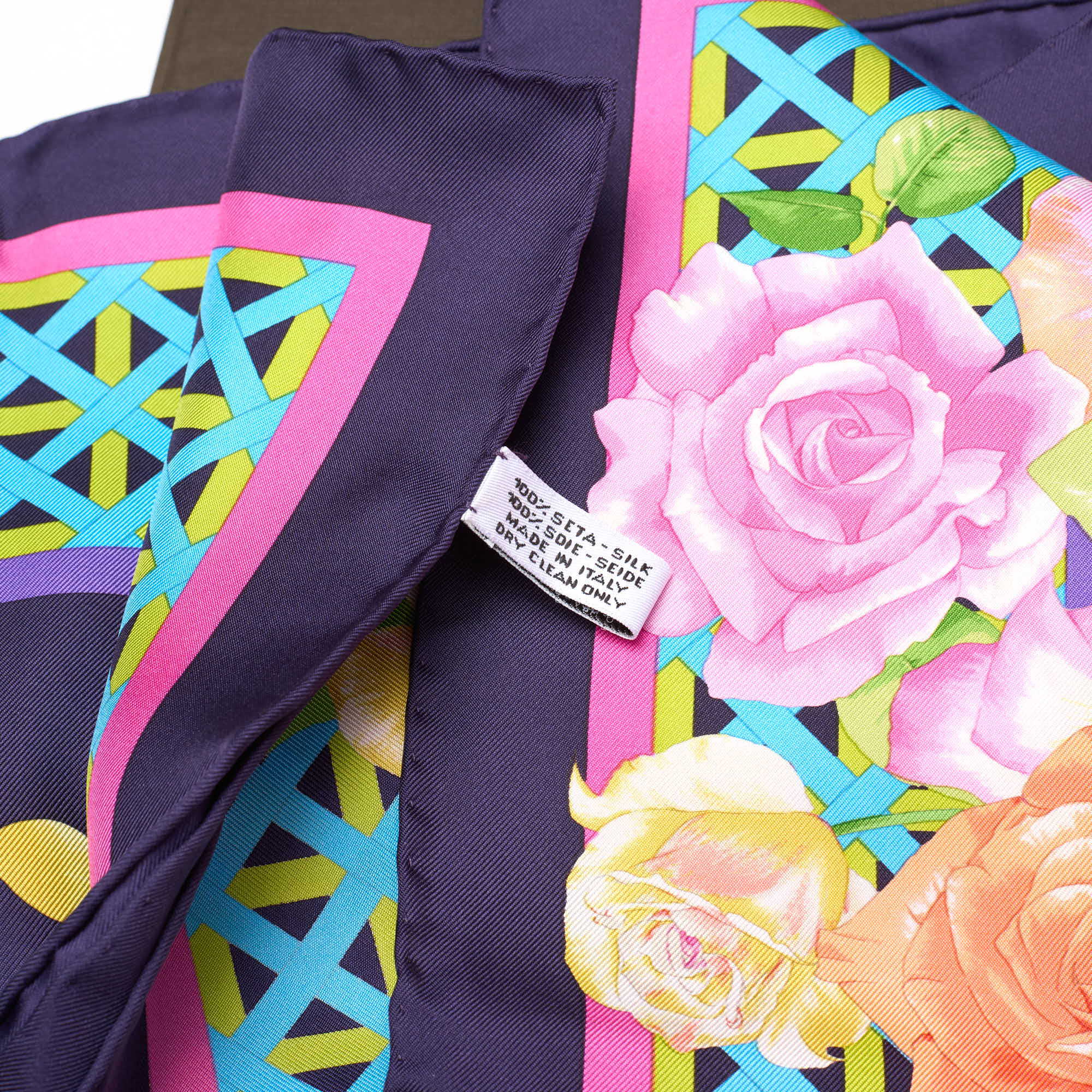 PATEK PHILIPPE Geneve Limited Edition 2015 Multi-Color Floral Silk Scarf Stole NEW