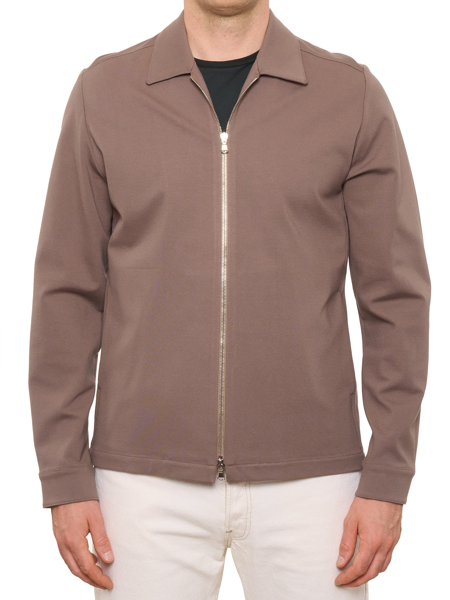 PIETRA SALATA Napoli Beige Cotton Lightweight Stretch Jacket NEW