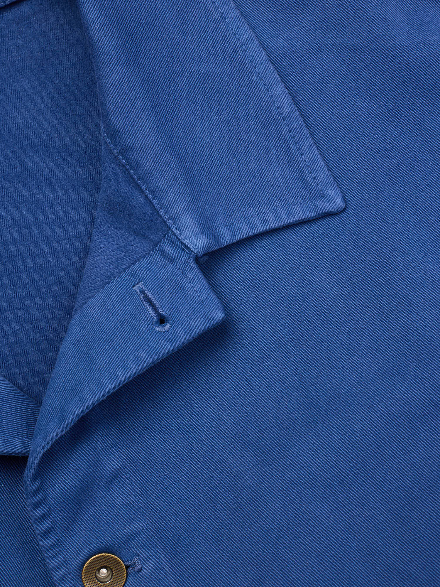 PIETRA SALATA Napoli Blue Multi Pocket Work Jacket Chore-Coat