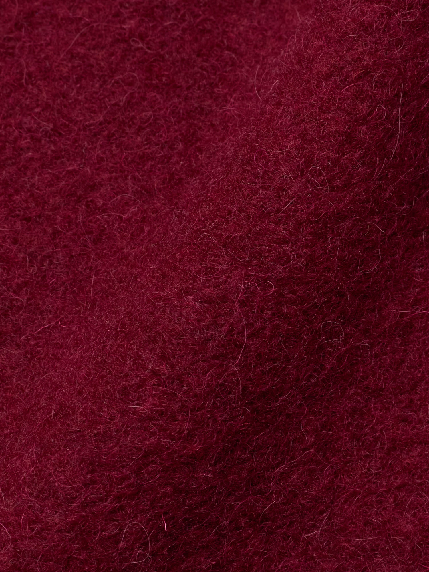 PIETRA SALATA Napoli Burgundy Peacot In Lana Cotta Wool Jacket