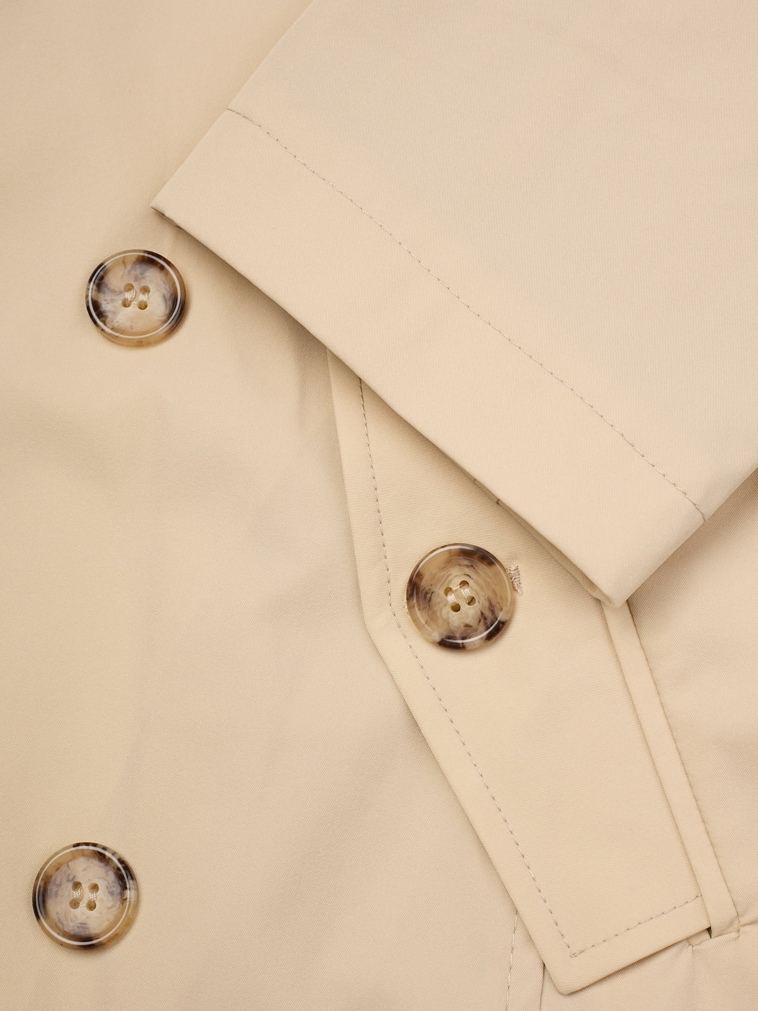 PIETRA SALATA Napoli "London" Beige Trench Coat