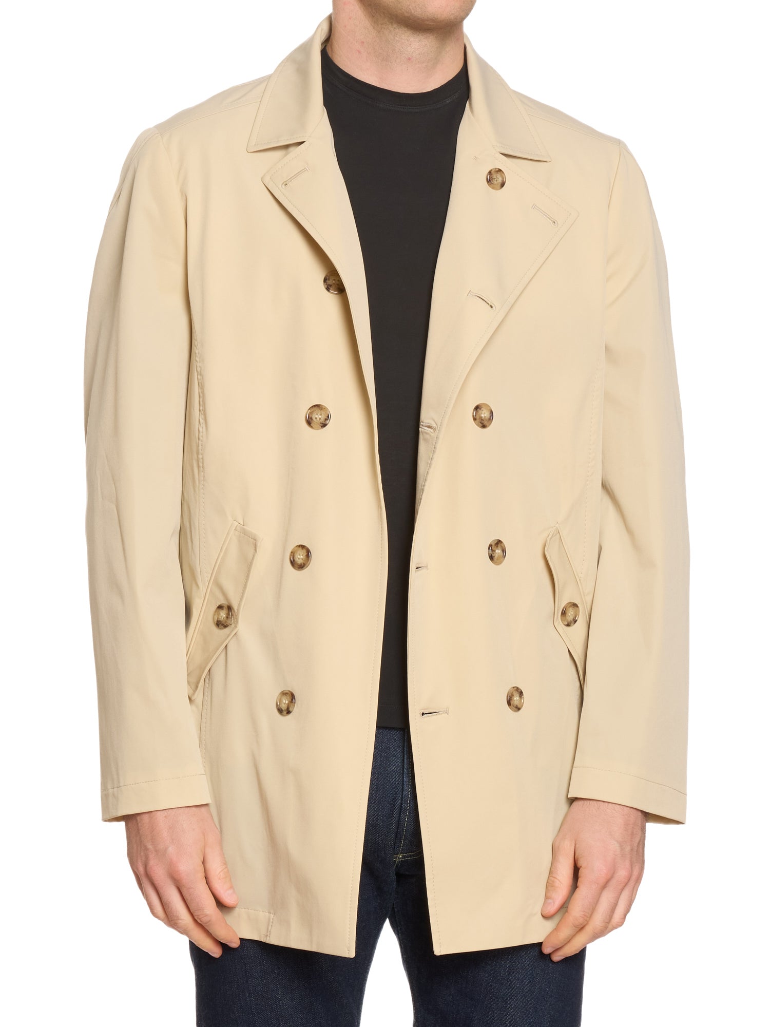 PIETRA SALATA Napoli "London" Beige Trench Coat