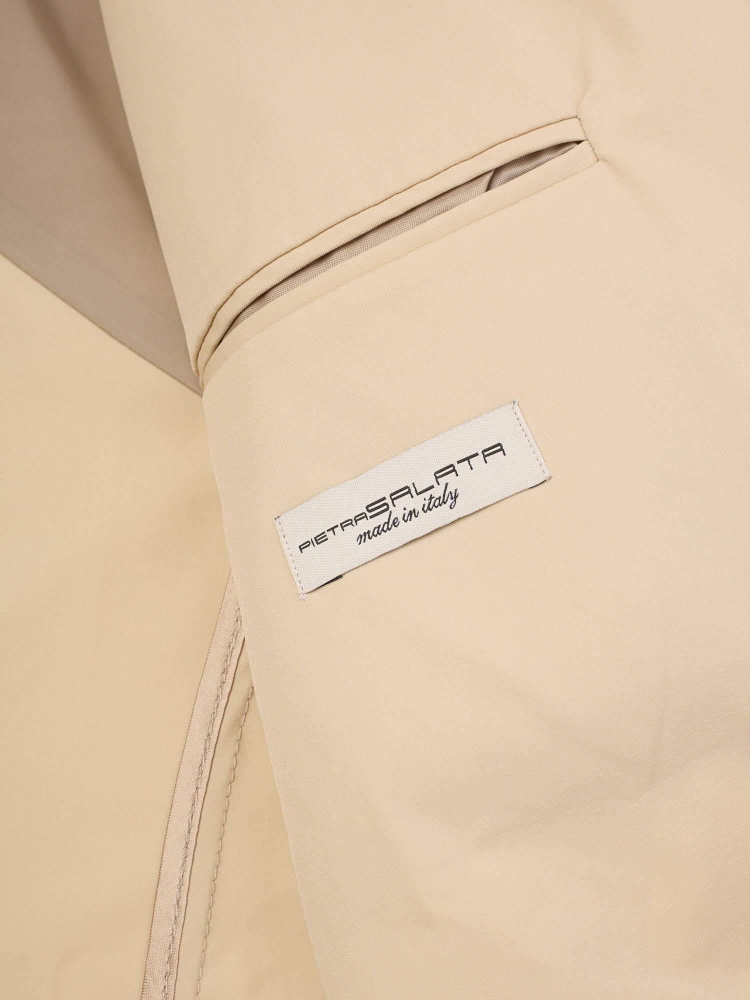 PIETRA SALATA Napoli "London" Beige Trench Coat