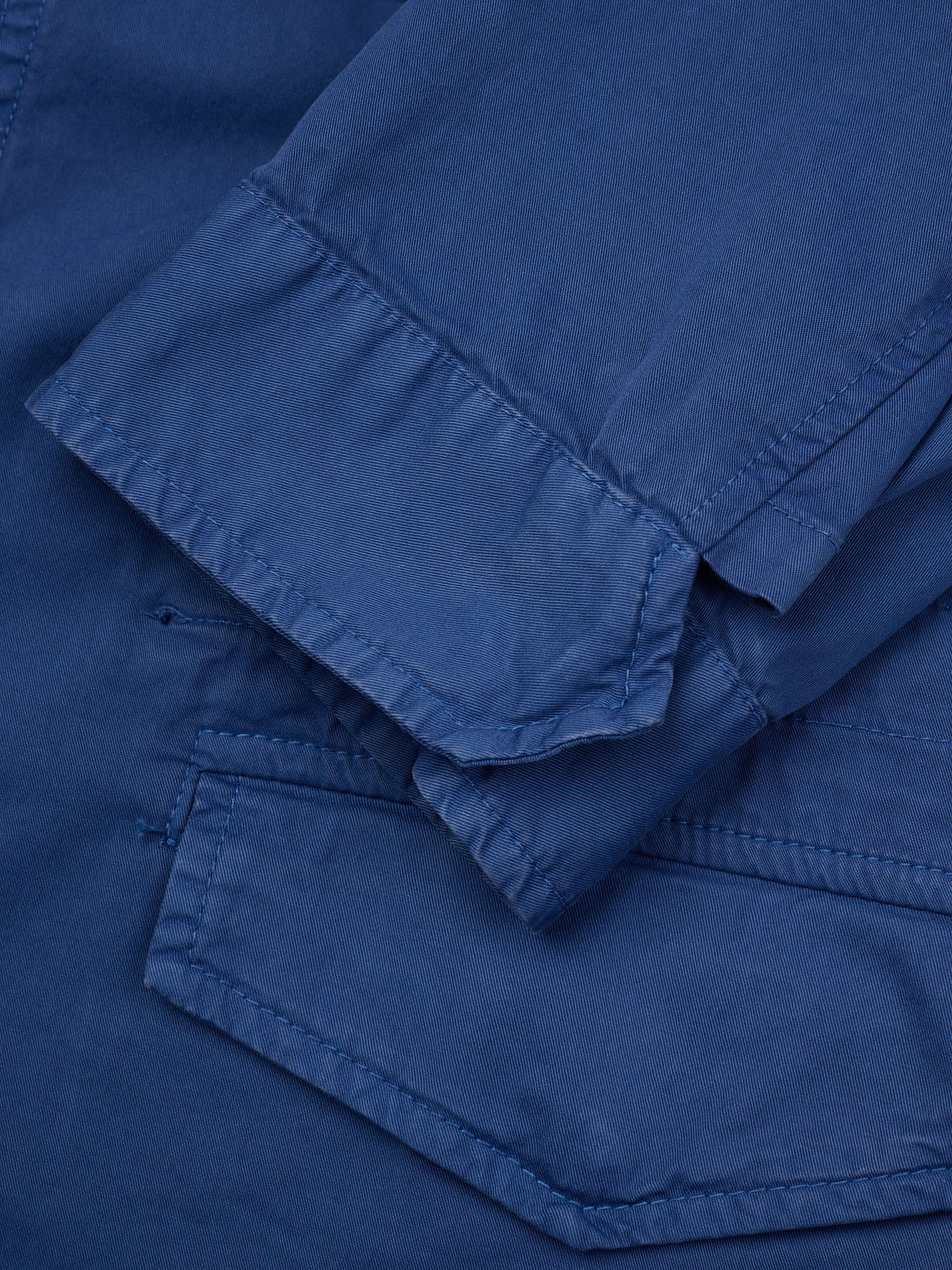 PIETRA SALATA Napoli "Sahara" Blue Washed Field Jacket