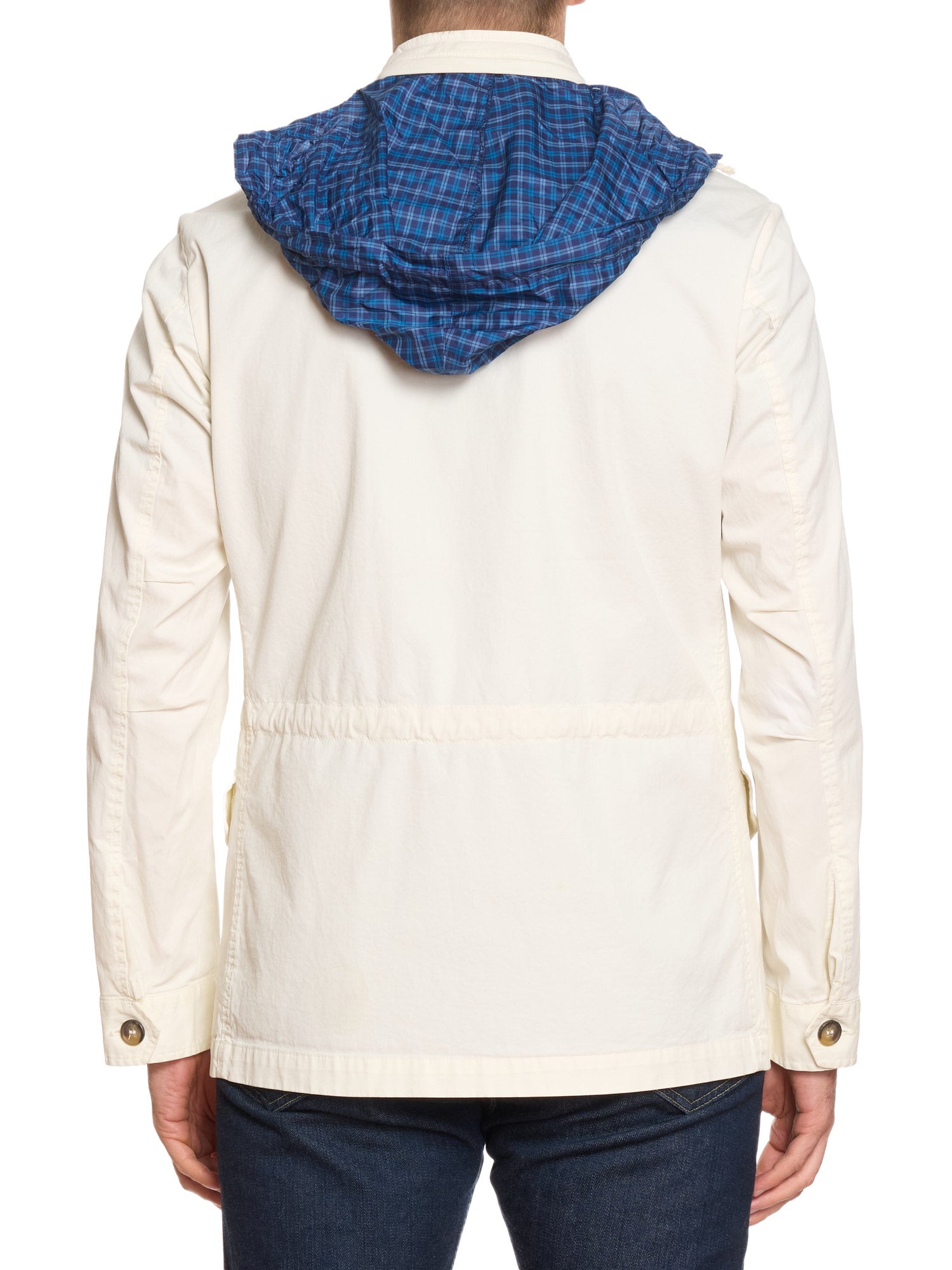 PIETRA SALATA Napoli "Sahara" Cream Safari Jacket Field Coat